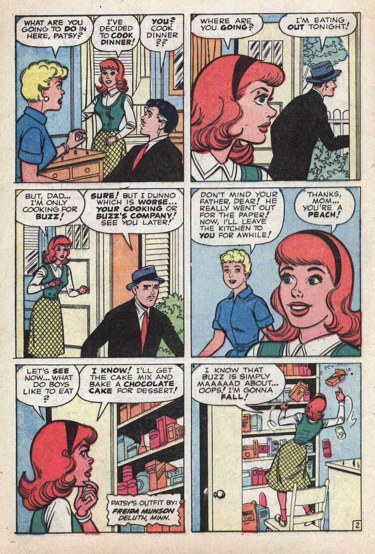 Read online Patsy Walker comic -  Issue #87 - 12