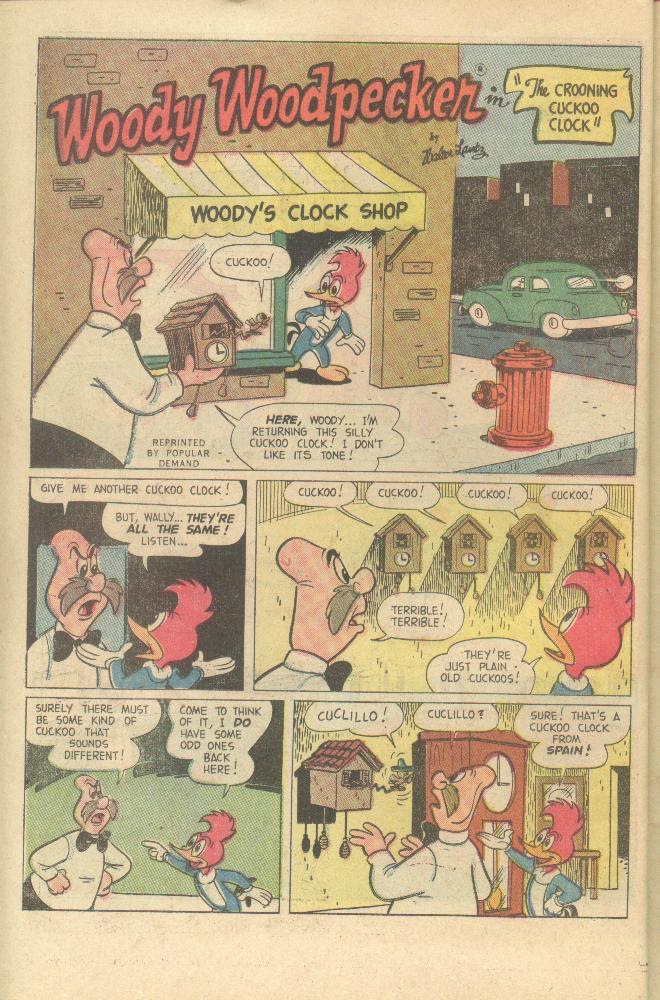 Read online Walter Lantz Woody Woodpecker (1962) comic -  Issue #110 - 24
