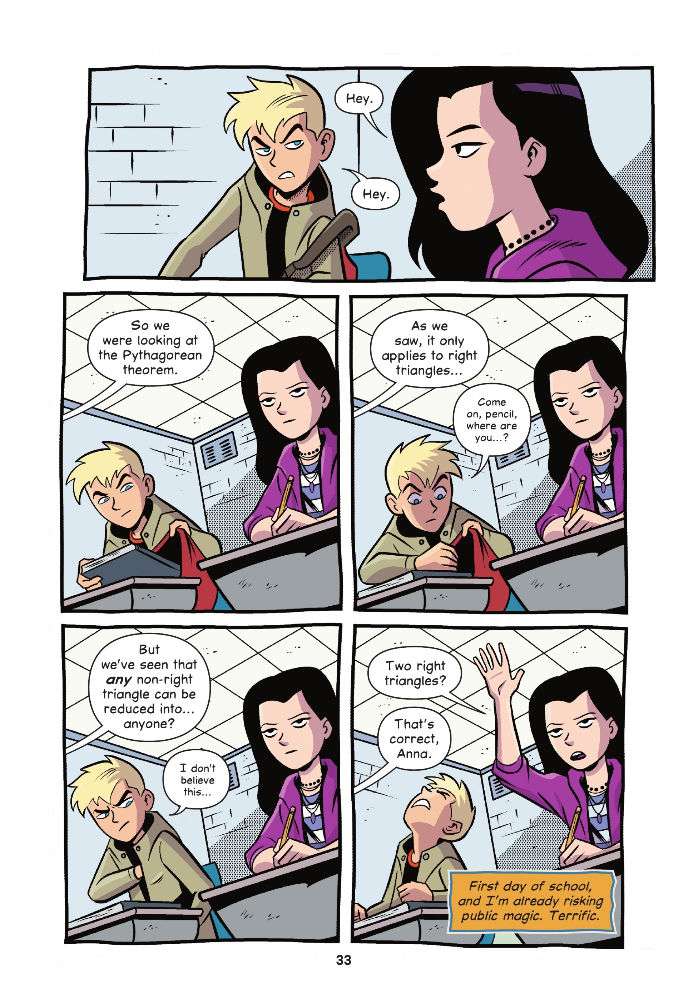 Read online The Mystery of the Meanest Teacher: A Johnny Constantine Graphic Novel comic -  Issue # TPB (Part 1) - 32