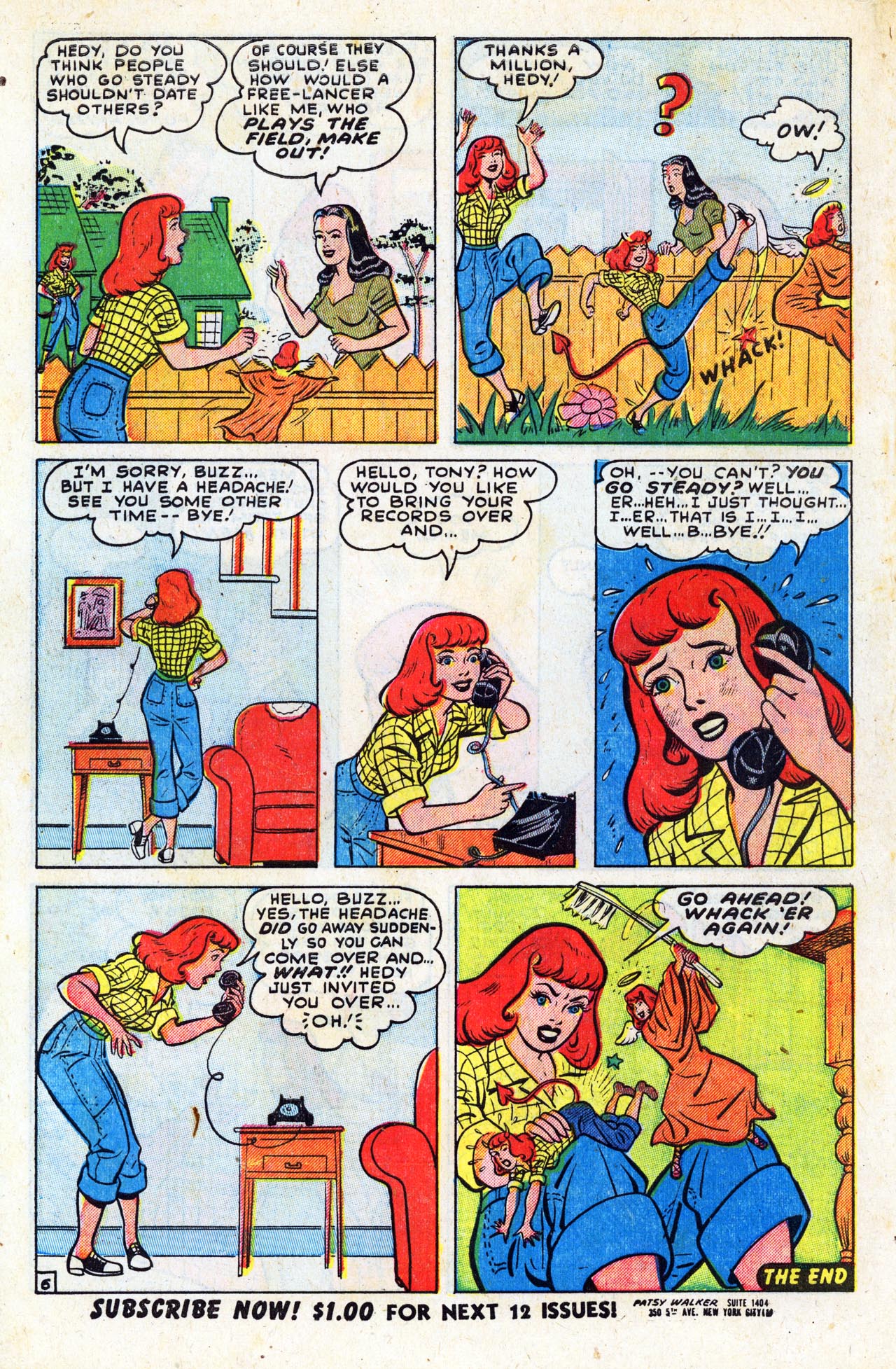 Read online Patsy Walker comic -  Issue #34 - 47