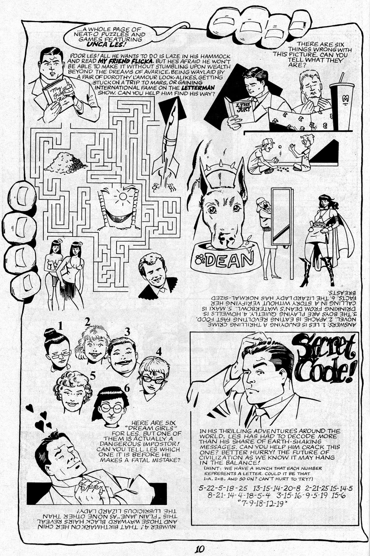 Read online The Trouble With Girls (1989) comic -  Issue #10 - 12