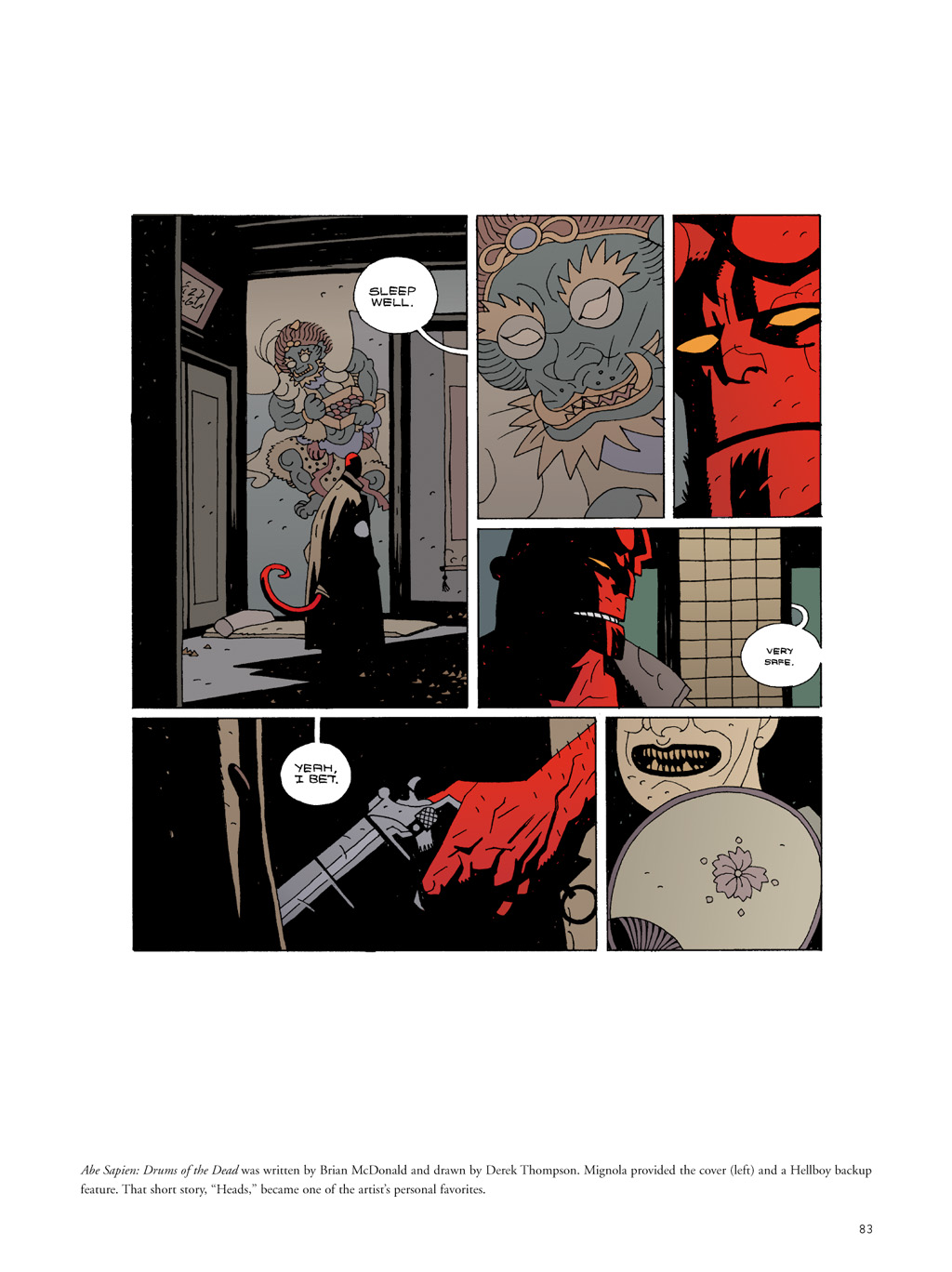 Read online The Art of Hellboy comic -  Issue # TPB - 84