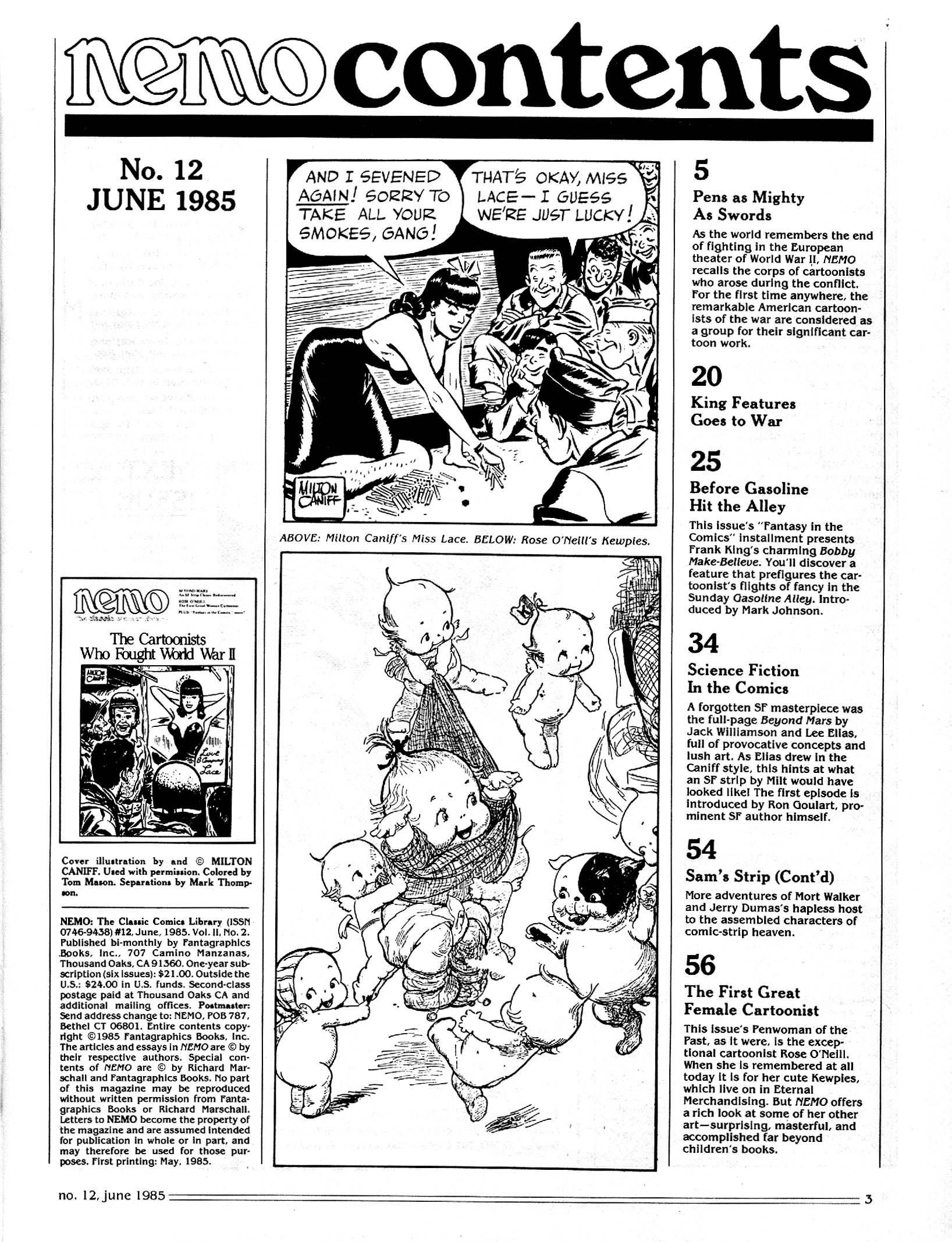Read online Nemo: The Classic Comics Library comic -  Issue #12 - 2