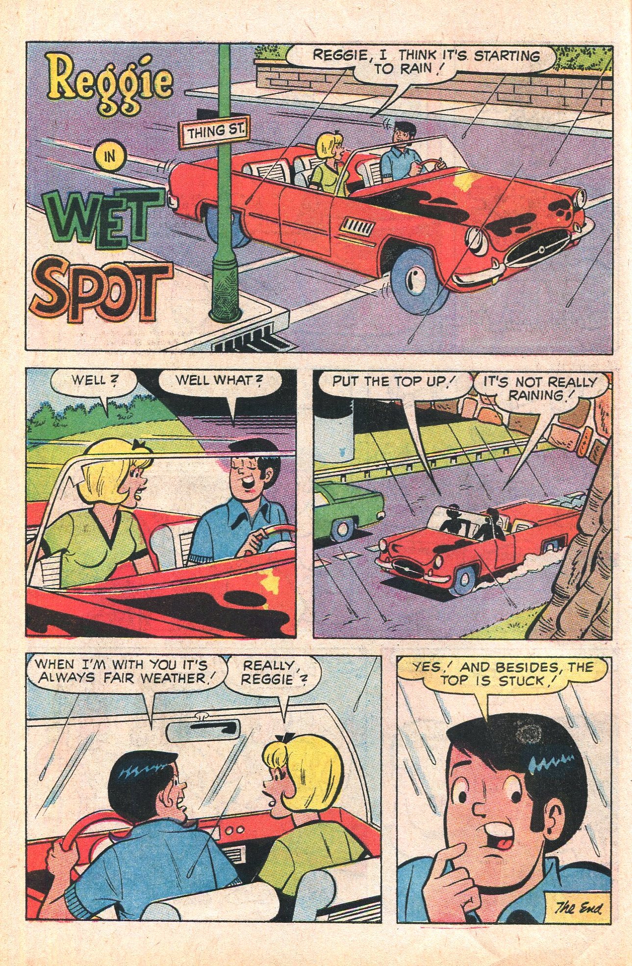 Read online Reggie's Wise Guy Jokes comic -  Issue #7 - 58