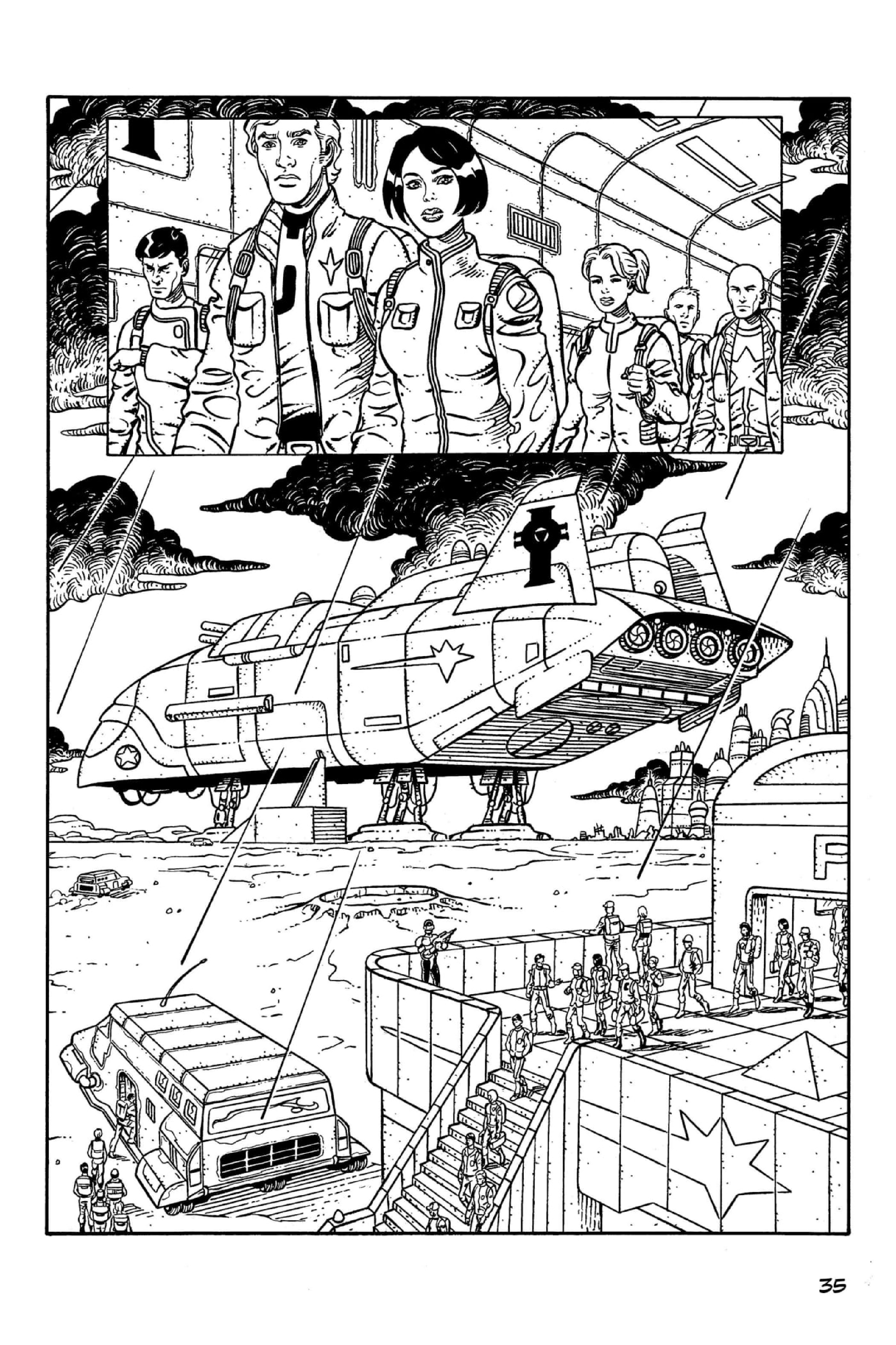 Read online The Art of Chris Malgrain comic -  Issue #7 - 32