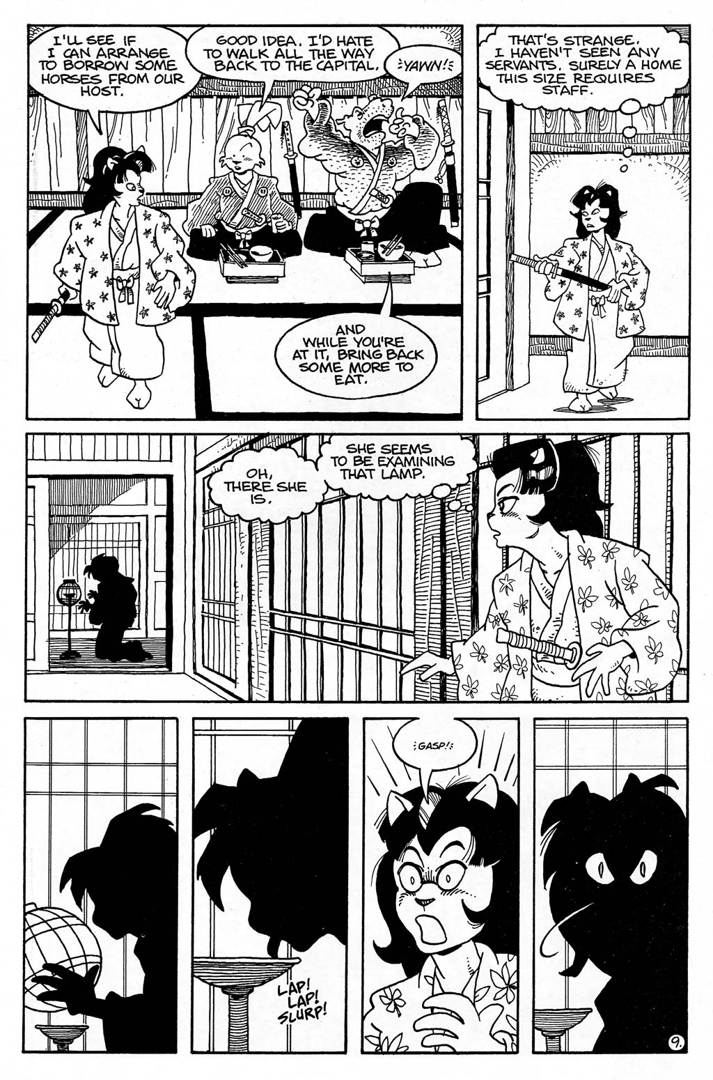 Read online Usagi Yojimbo (1996) comic -  Issue #12 - 11