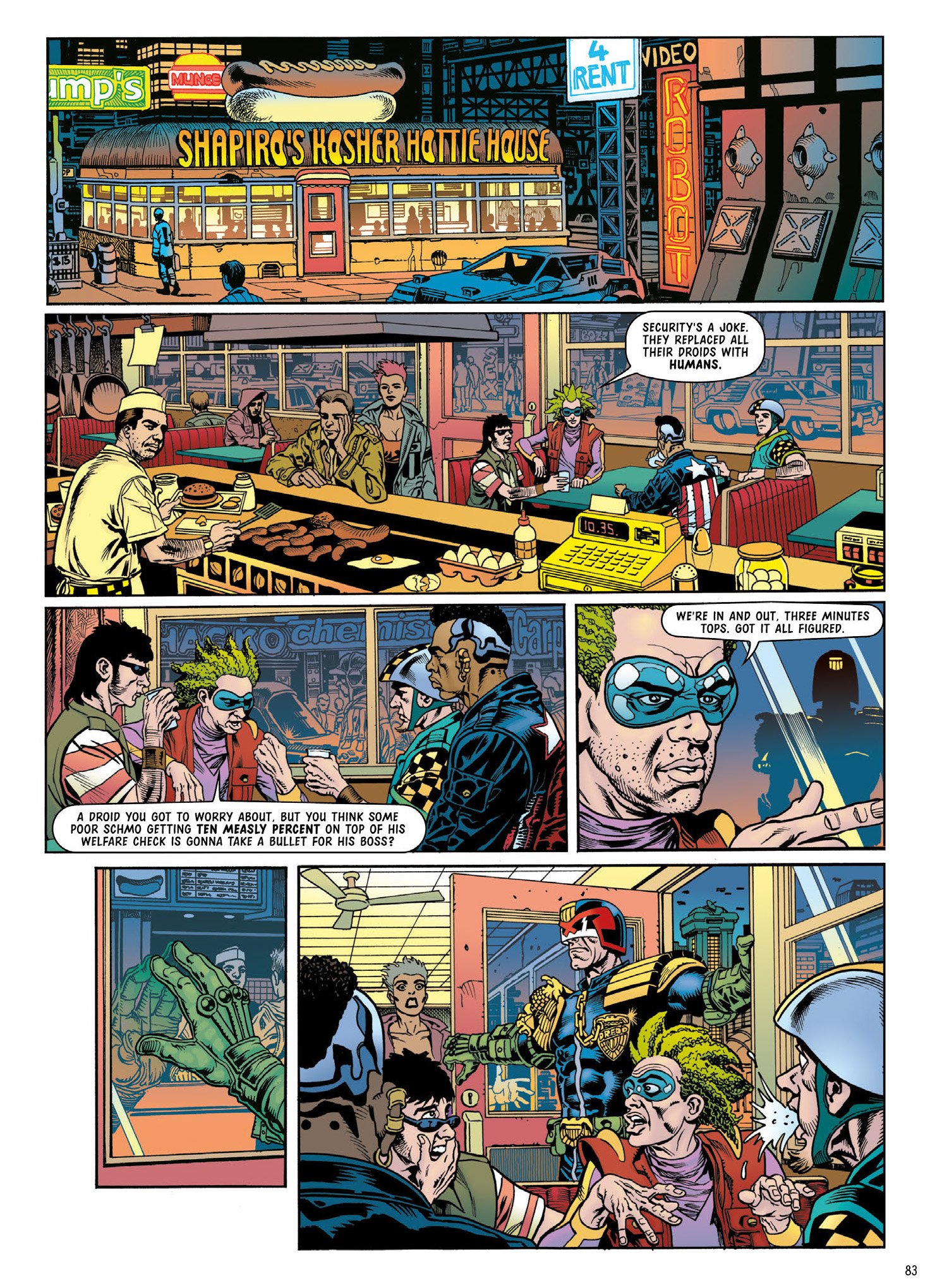 Read online Judge Dredd: The Complete Case Files comic -  Issue # TPB 32 (Part 1) - 85