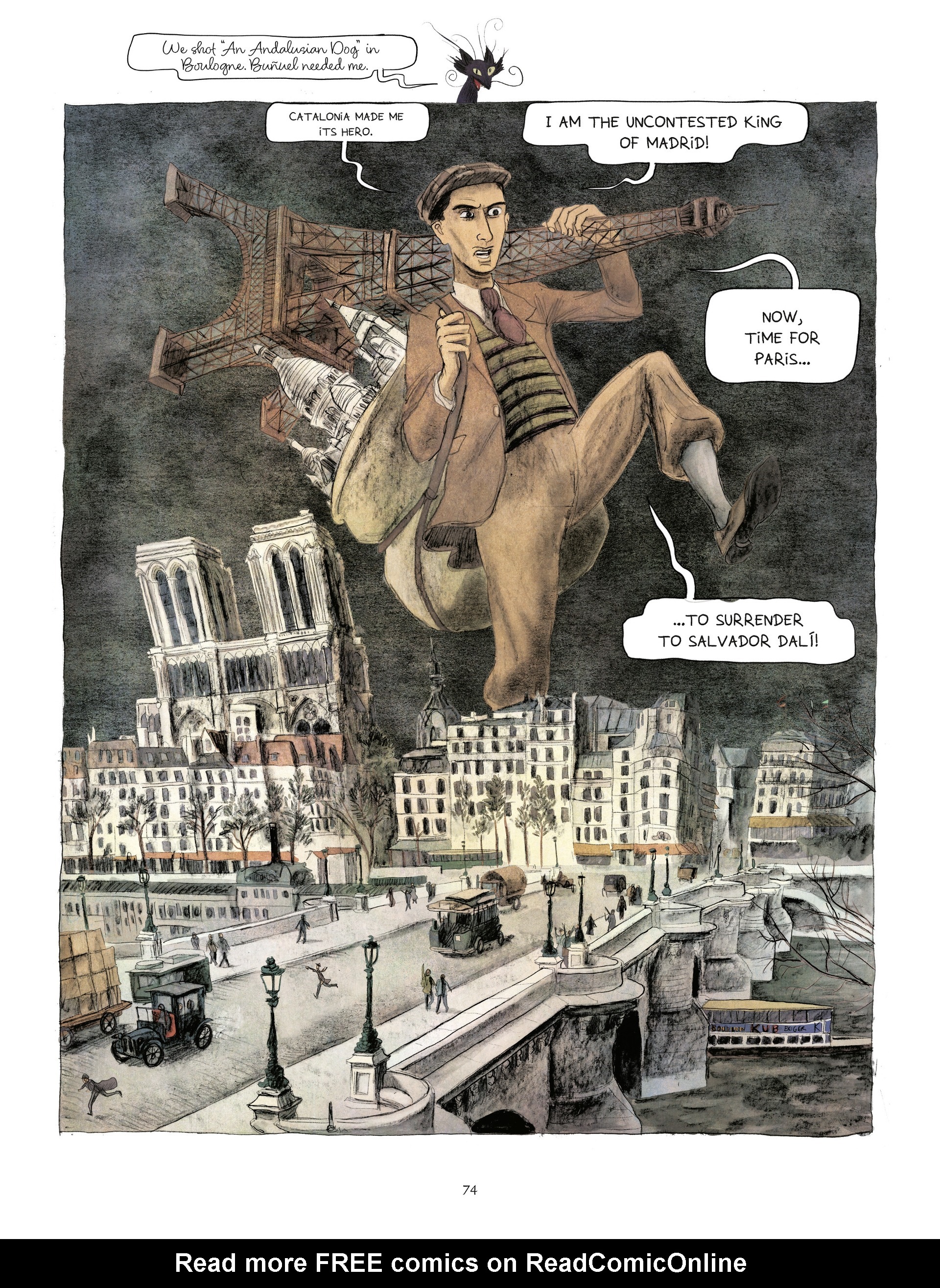 Read online Dalí: Before Gala comic -  Issue # TPB - 76