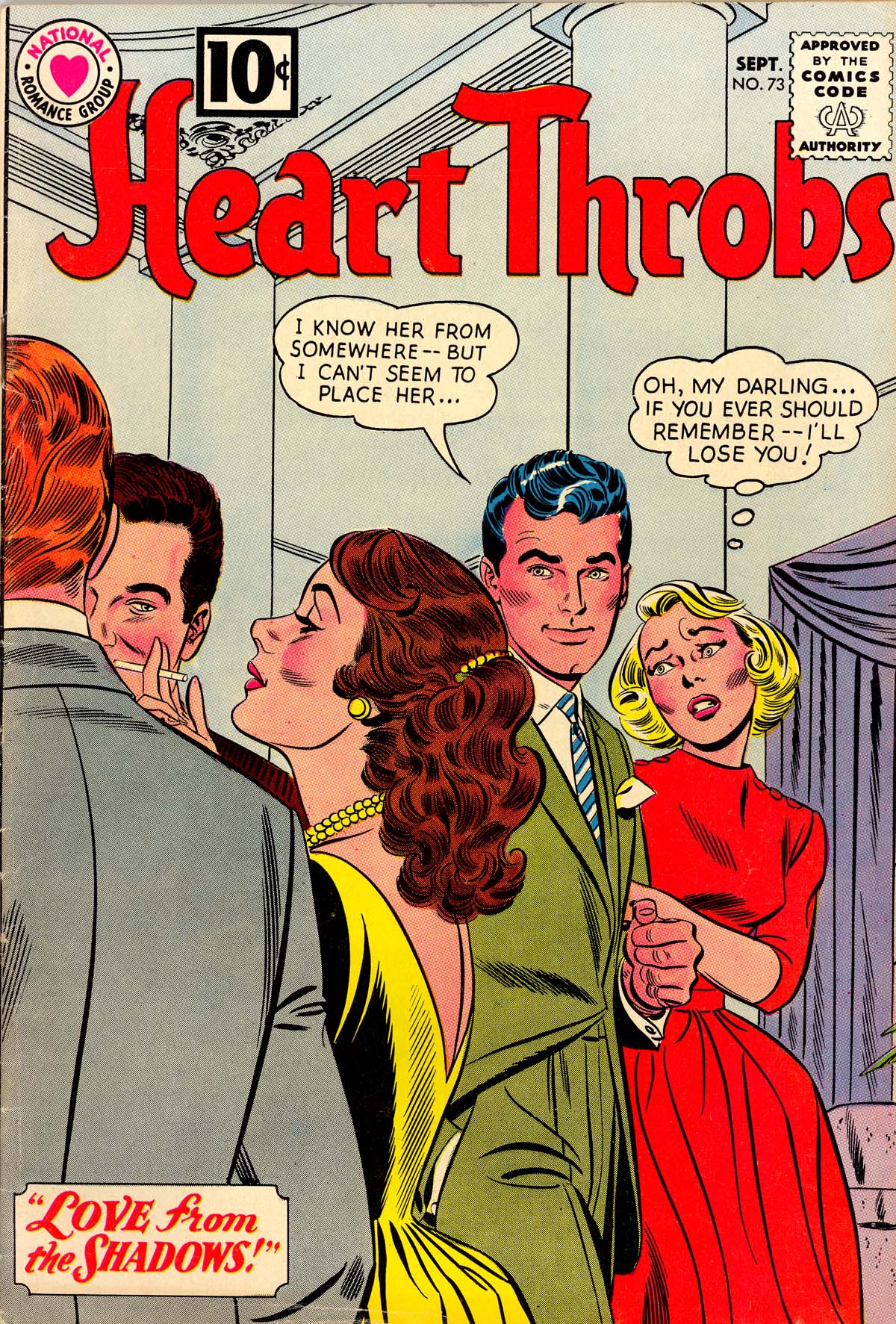 Read online Heart Throbs comic -  Issue #73 - 1