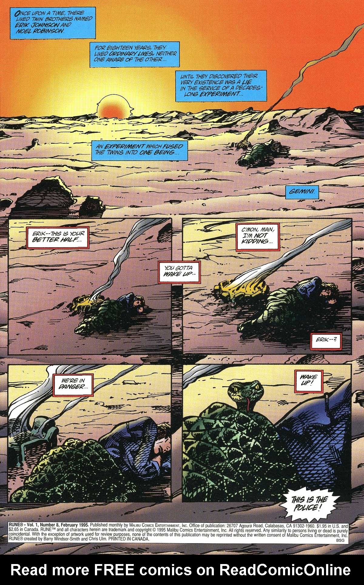 Read online Rune (1994) comic -  Issue #8 - 3