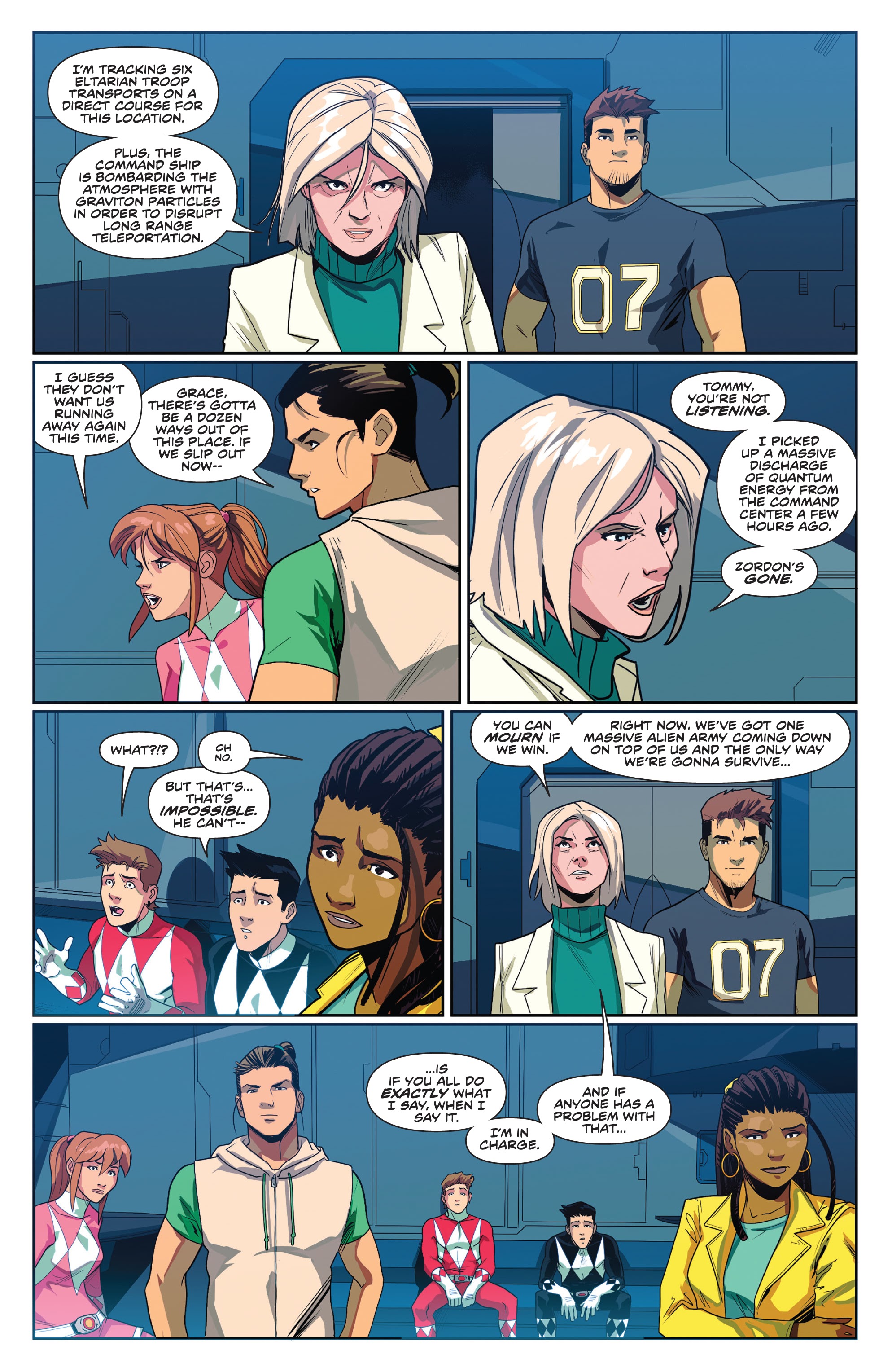 Read online Mighty Morphin comic -  Issue #13 - 23
