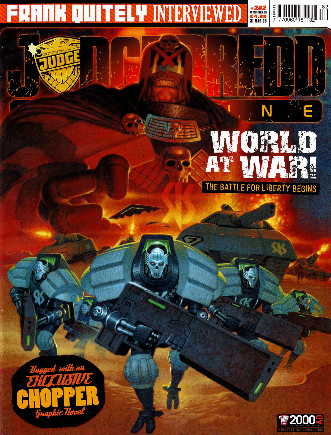 Read online Judge Dredd Megazine (Vol. 5) comic -  Issue #282 - 1