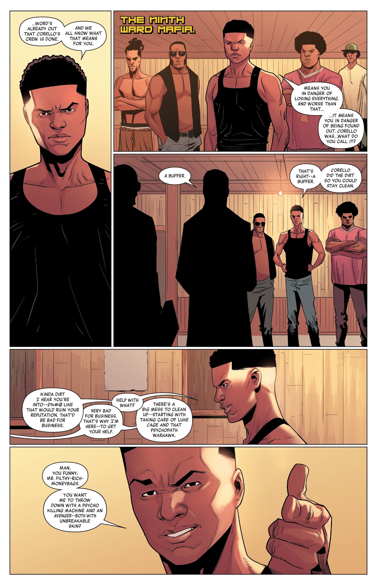 Read online Luke Cage comic -  Issue #3 - 17