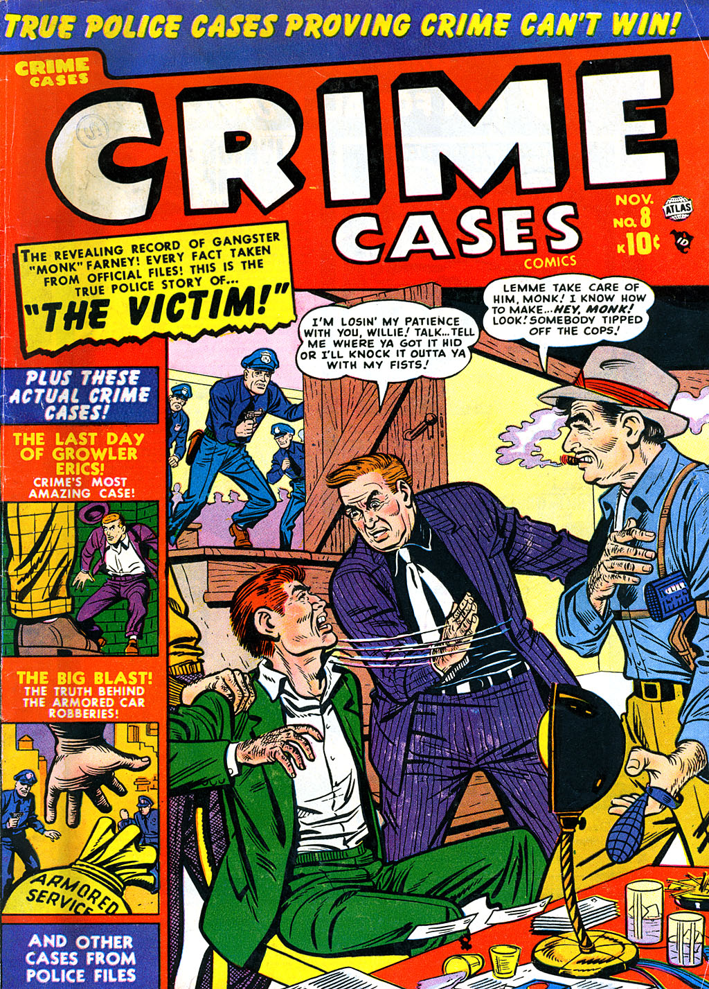 Read online Crime Cases Comics (1951) comic -  Issue #8 - 1