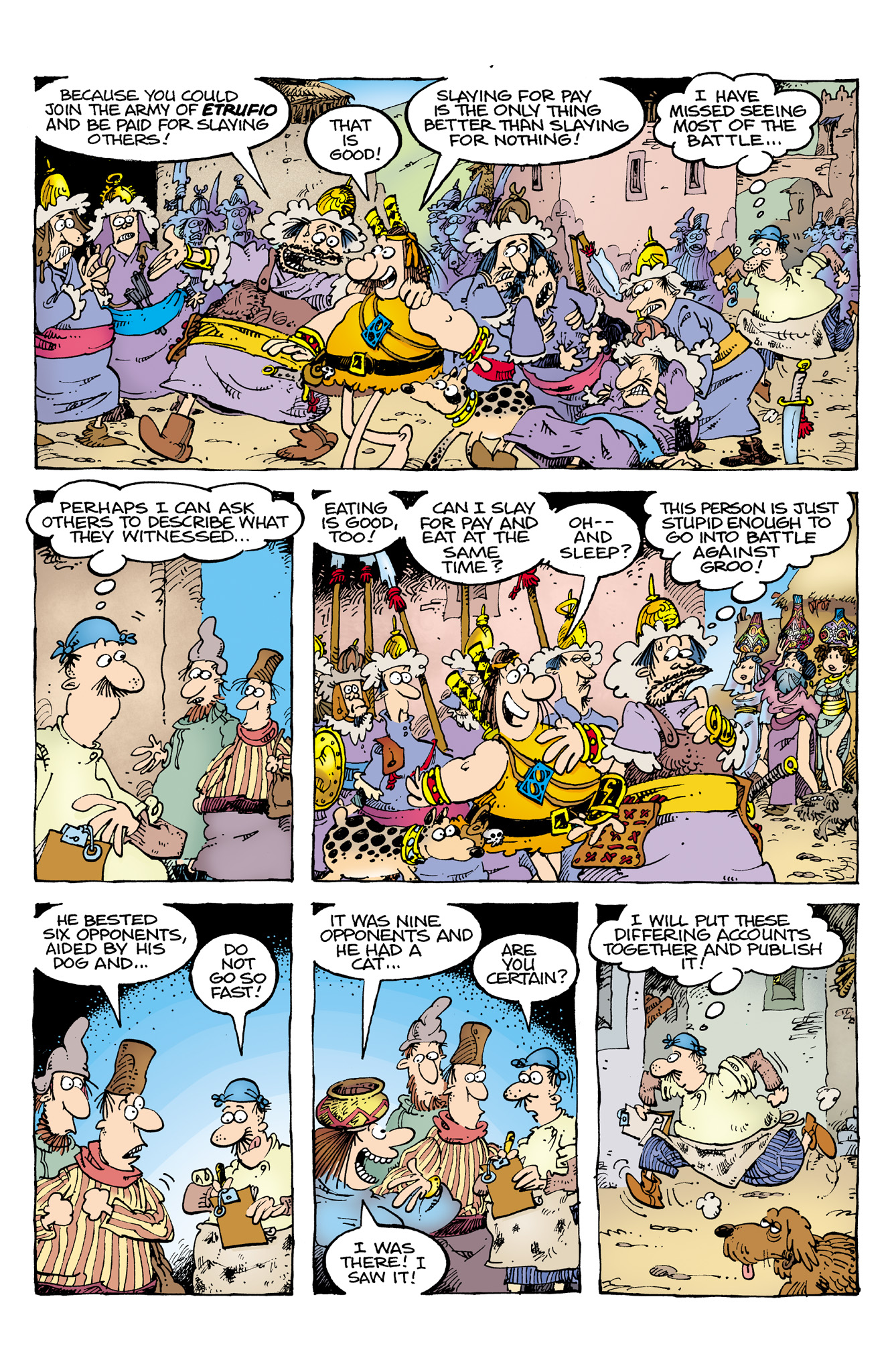 Read online Sergio Aragonés' Groo: Mightier Than the Sword comic -  Issue # _TPB - 23