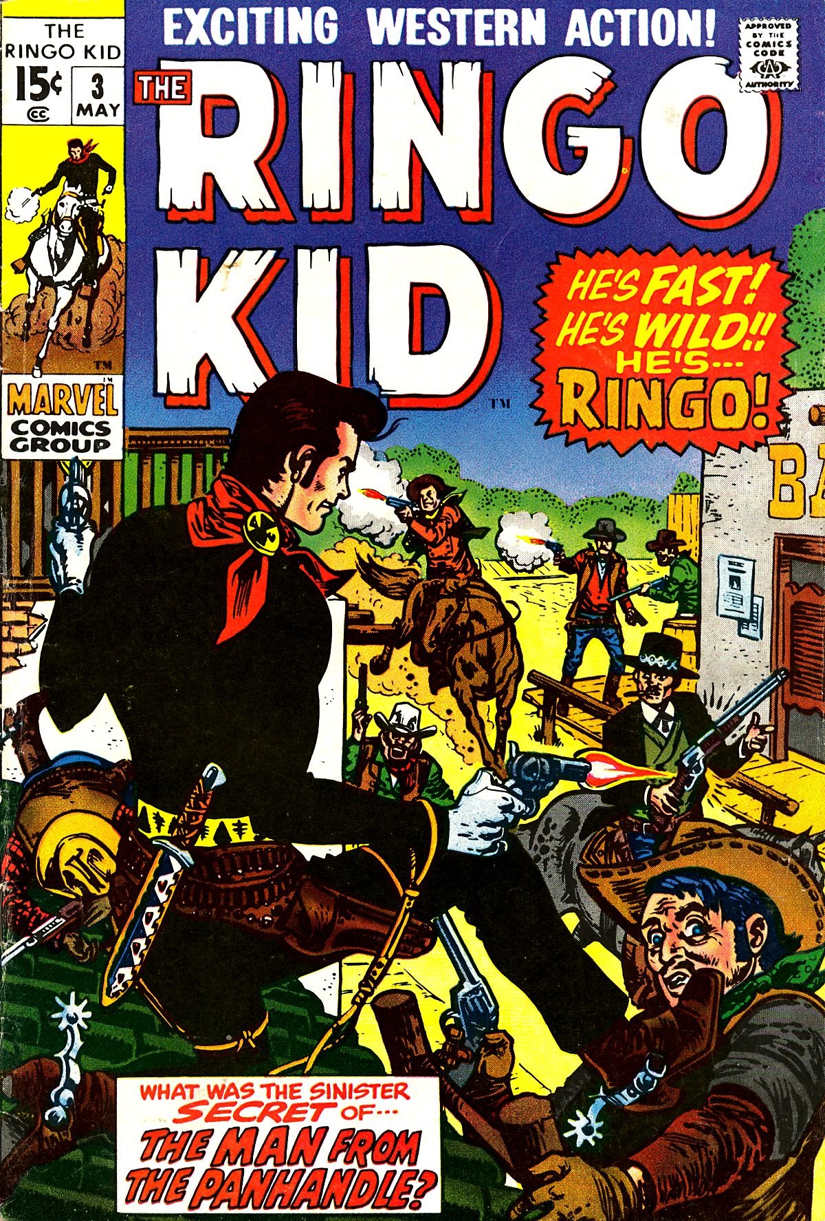 Read online Ringo Kid (1970) comic -  Issue #3 - 1
