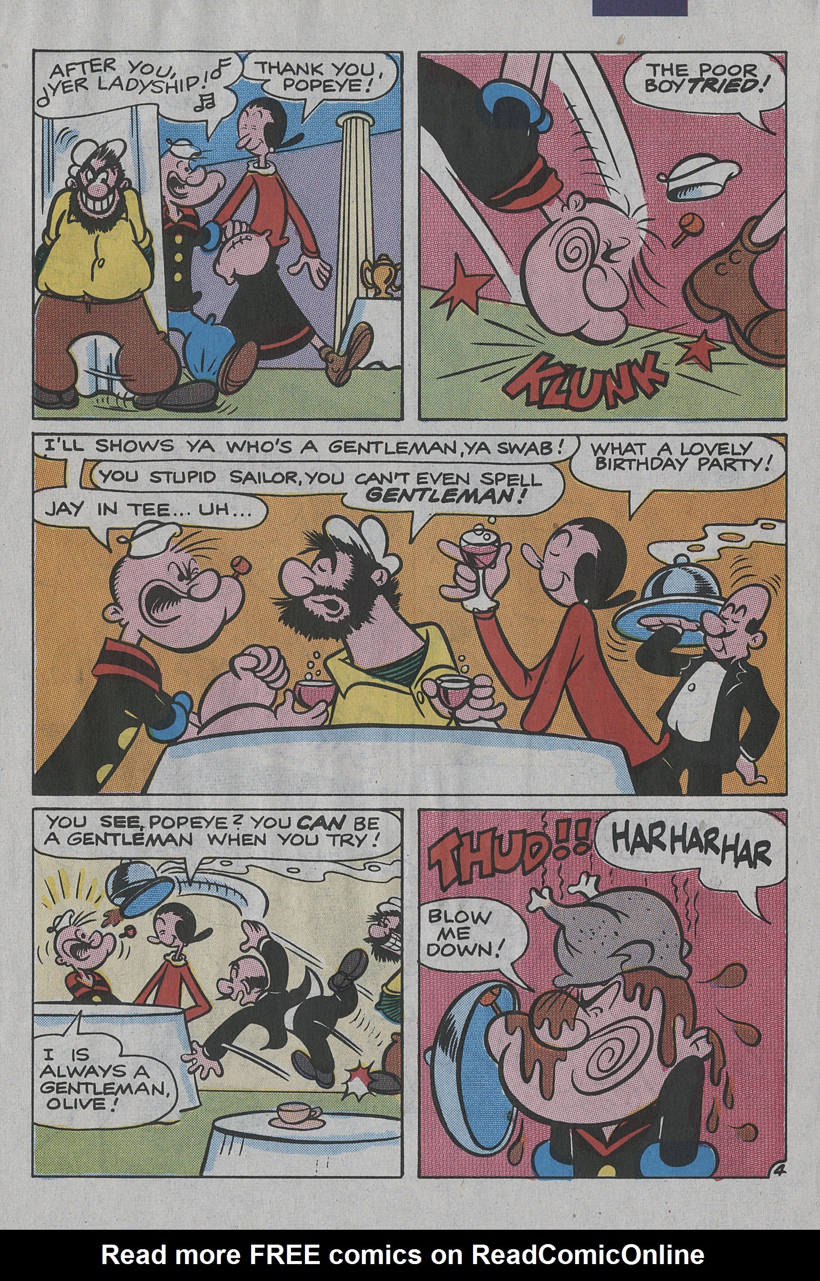 Read online Popeye (1993) comic -  Issue #5 - 7