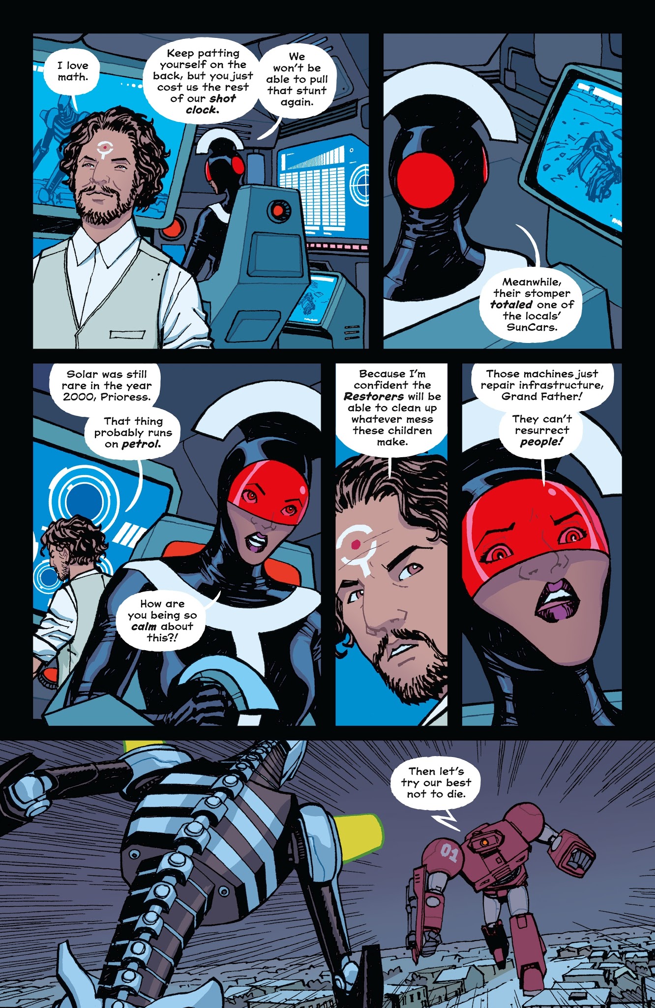 Read online Paper Girls comic -  Issue #17 - 8