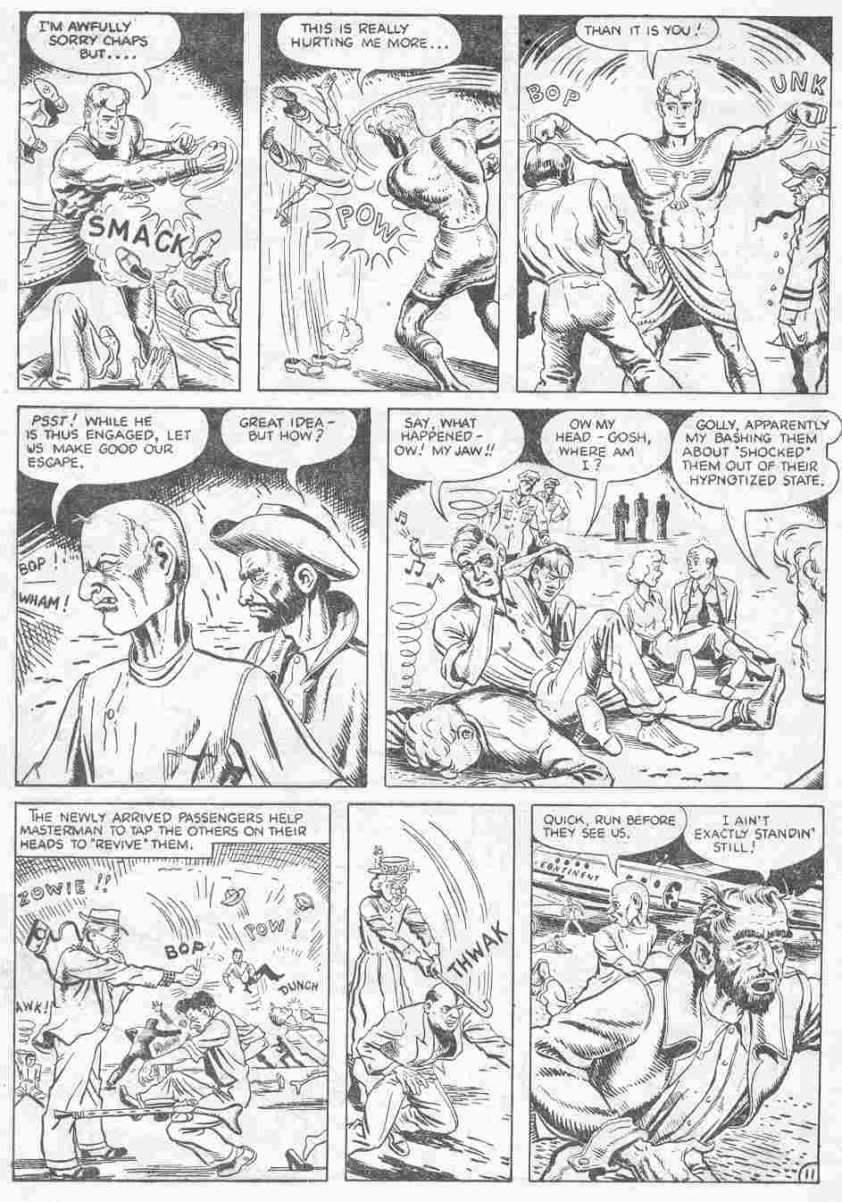 Read online Masterman Comic comic -  Issue #9 - 12