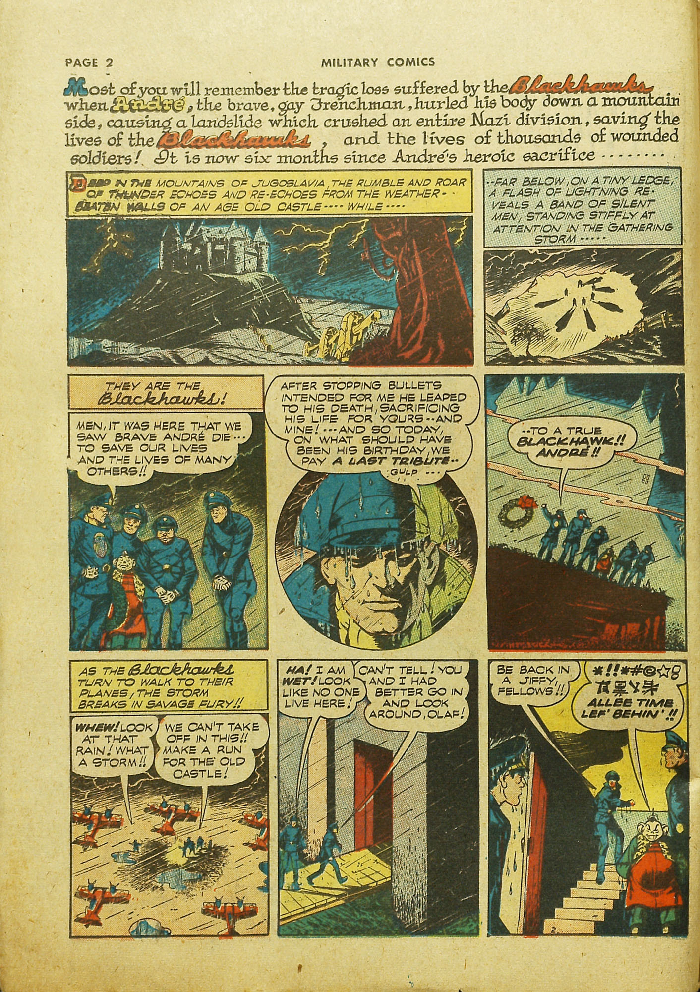 Read online Military Comics comic -  Issue #9 - 4
