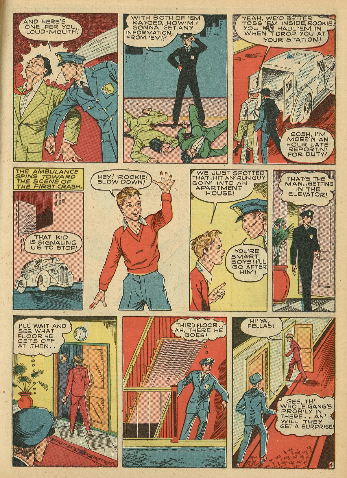 Read online Smash Comics comic -  Issue #26 - 57