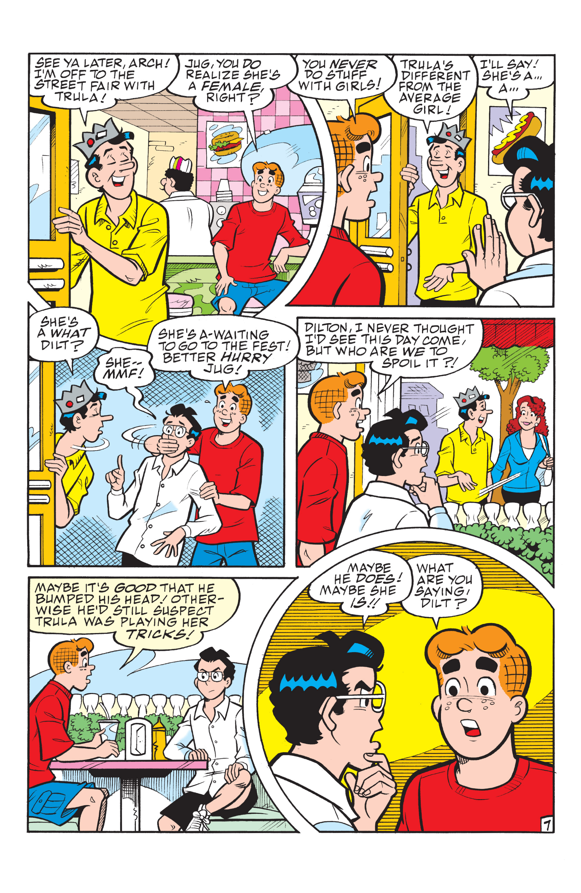 Read online Archie's Pal Jughead Comics comic -  Issue #175 - 8