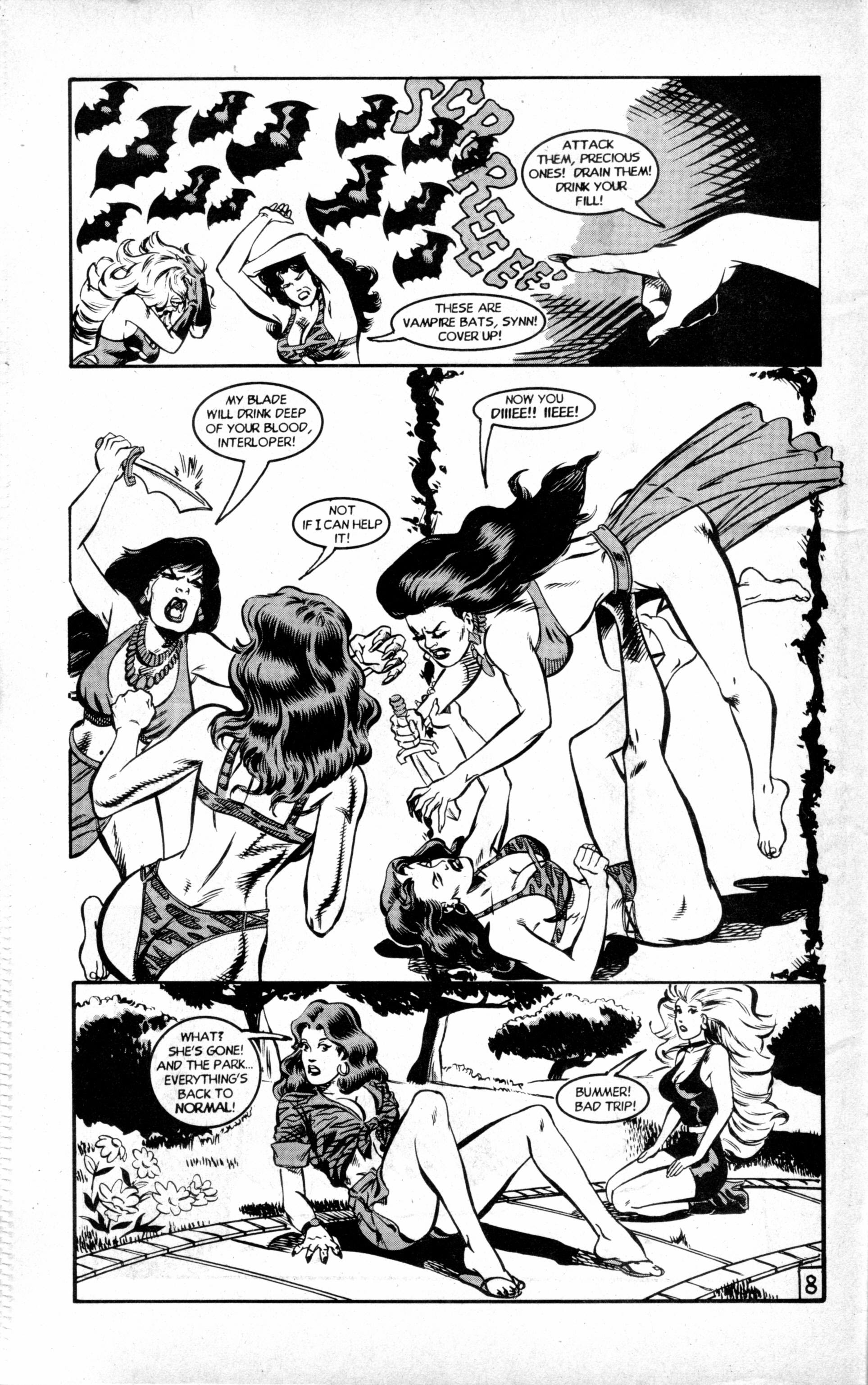 Read online Jungle Girls (1988) comic -  Issue #13 - 10