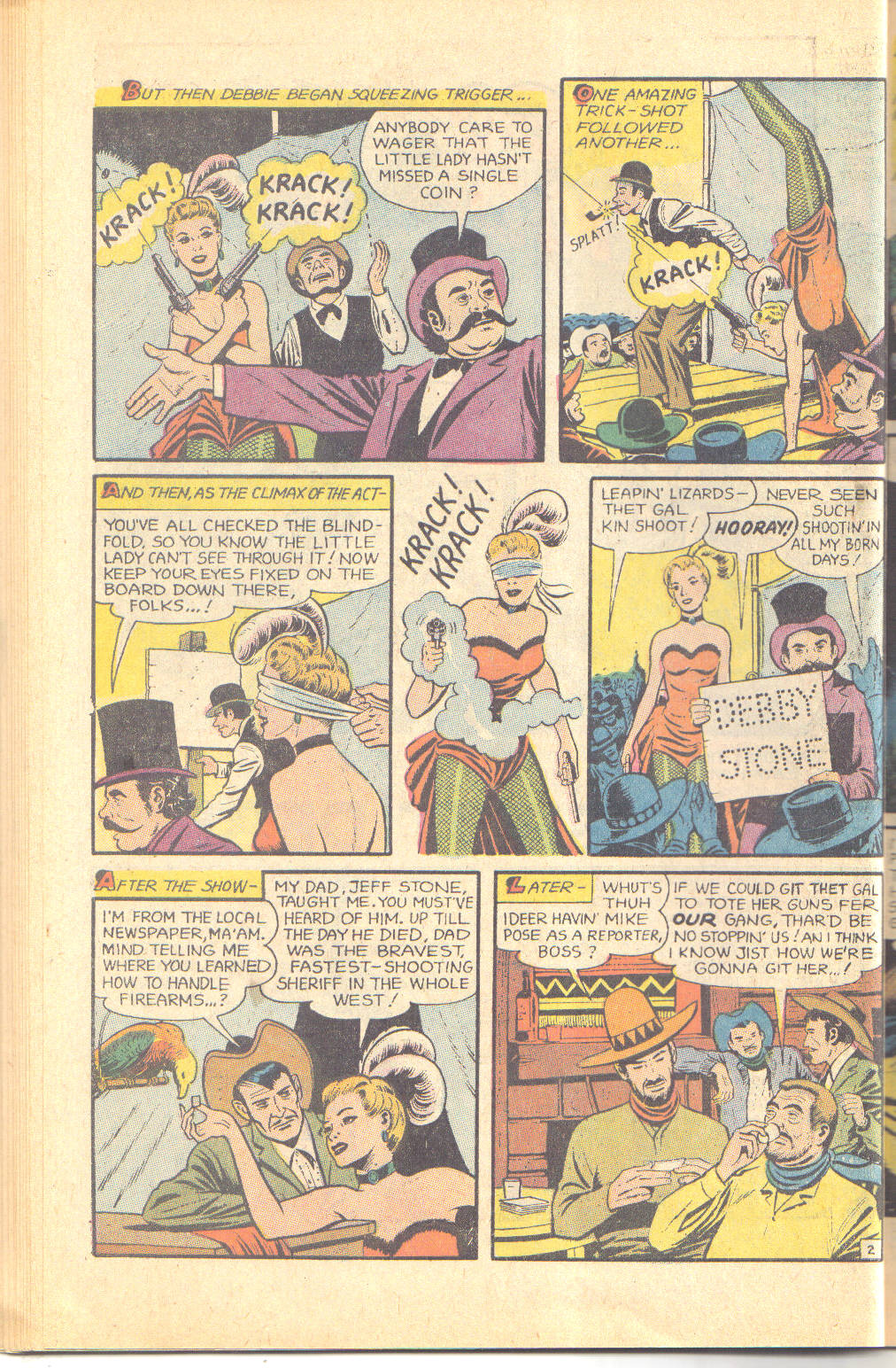 Read online Wild Western Action comic -  Issue #1 - 24