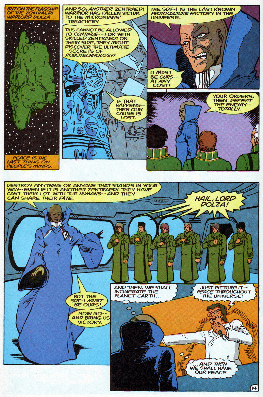 Read online Robotech The Macross Saga comic -  Issue #25 - 15