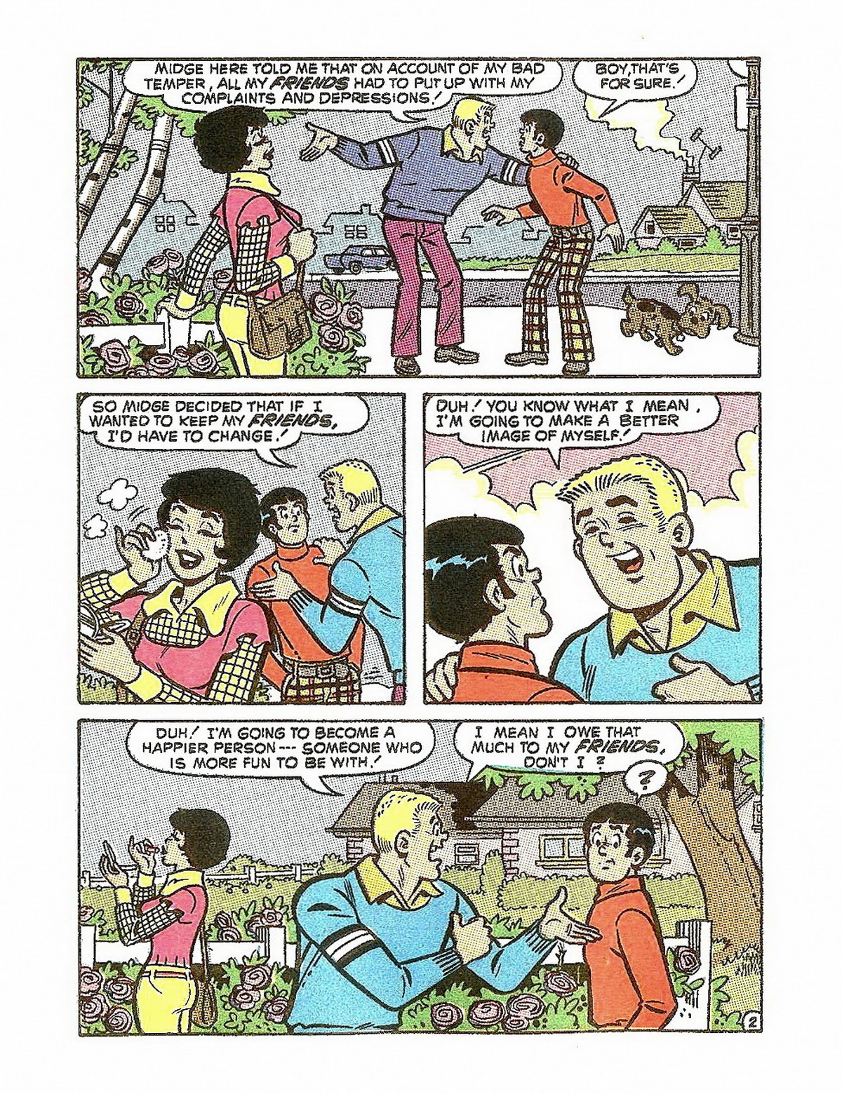 Read online Archie's Double Digest Magazine comic -  Issue #53 - 136