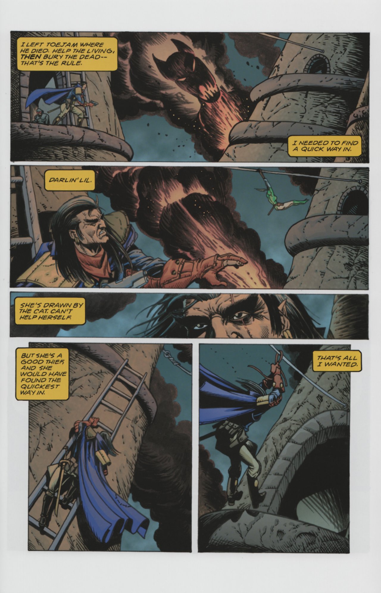 Read online GrimJack: The Manx Cat comic -  Issue #6 - 7