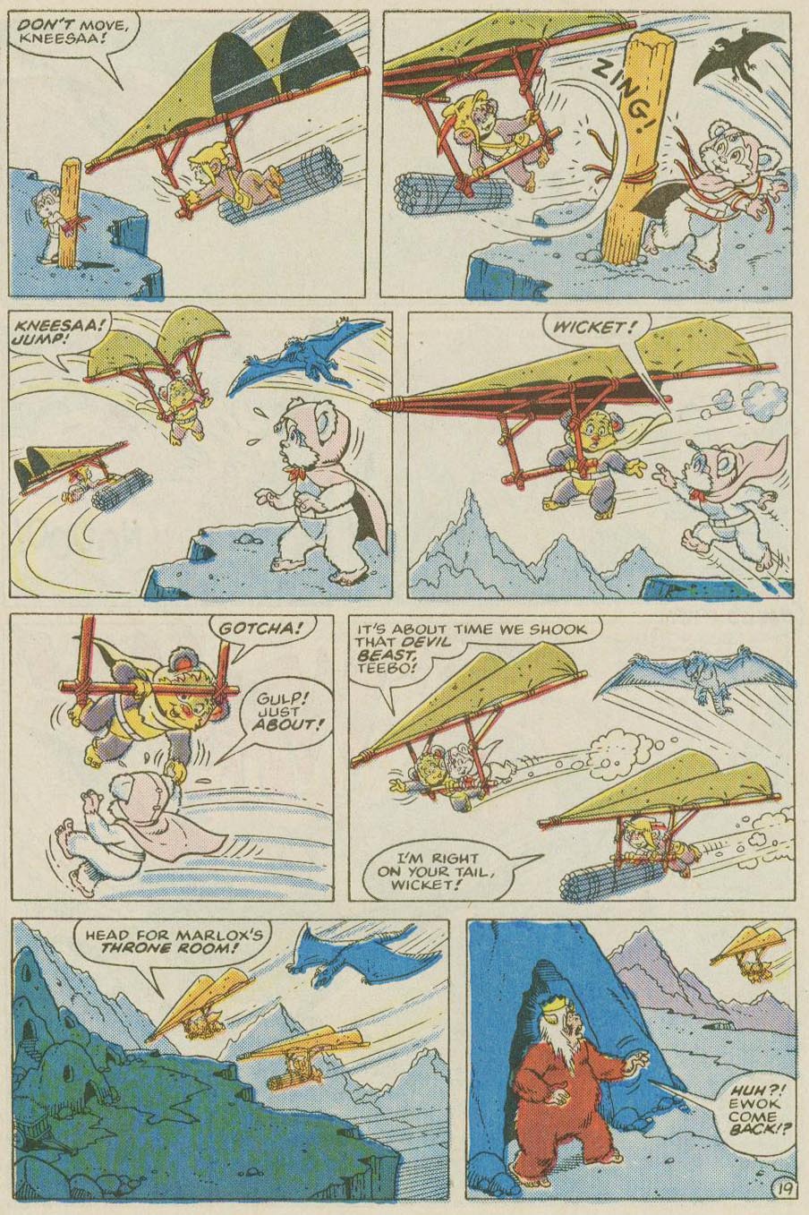 Read online Ewoks (1987) comic -  Issue #3 - 21