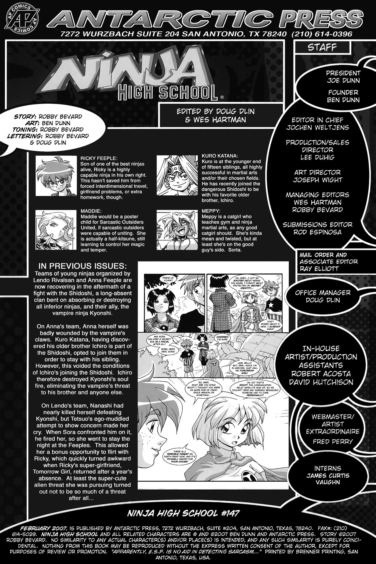 Read online Ninja High School (1986) comic -  Issue #147 - 2