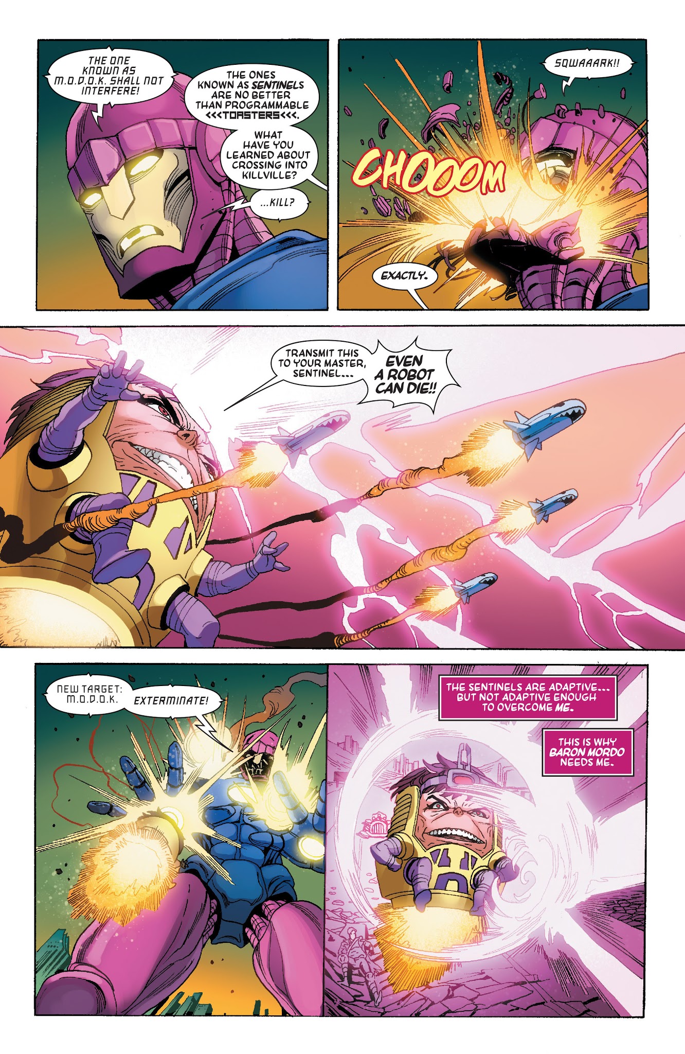 Read online M.O.D.O.K. Assassin comic -  Issue #1 - 17