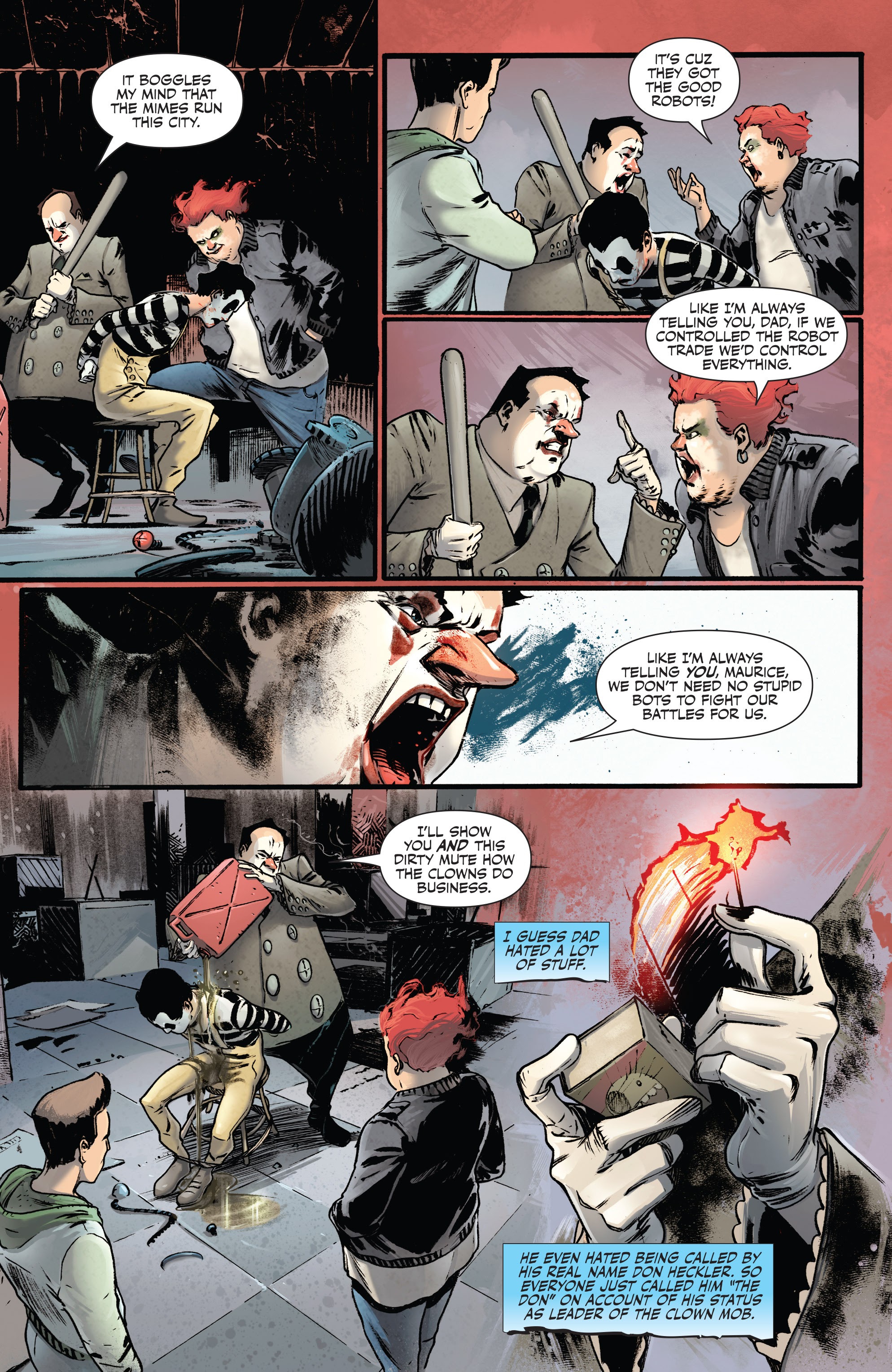 Read online Robot Clown Mob comic -  Issue # TPB - 6