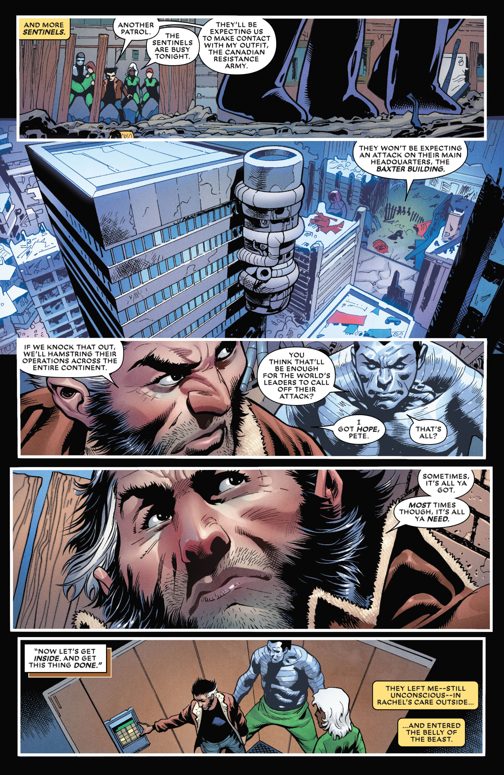 Read online X-Men: Days of Future Past: Doomsday comic -  Issue #4 - 16