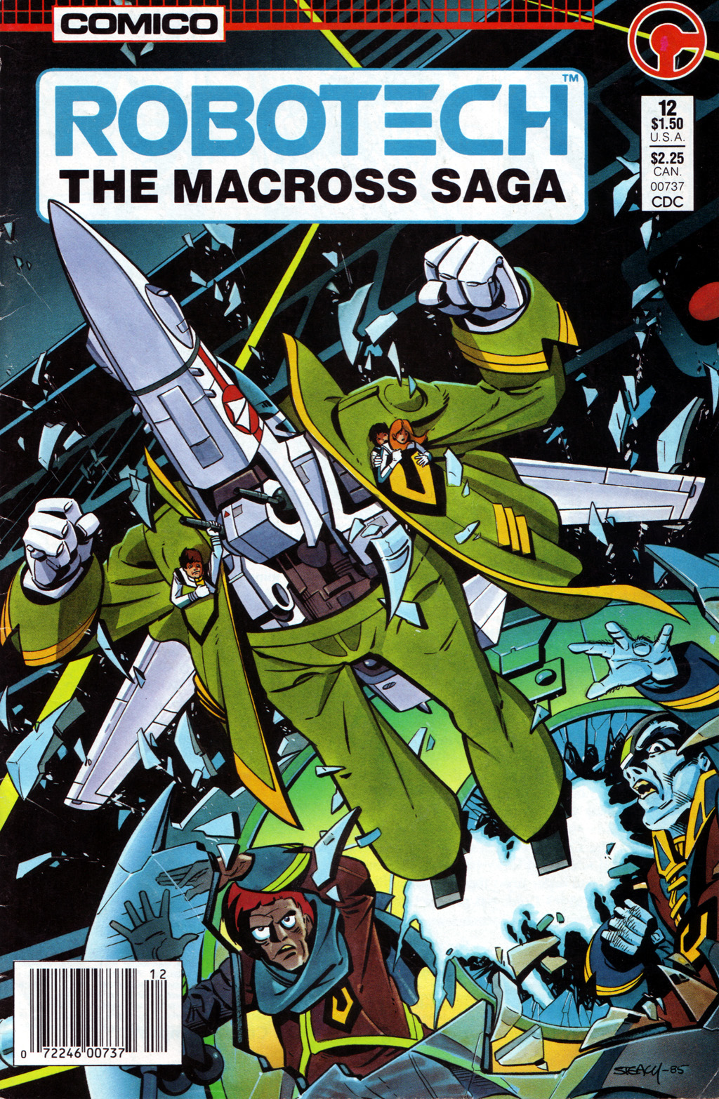 Read online Robotech The Macross Saga comic -  Issue #12 - 1