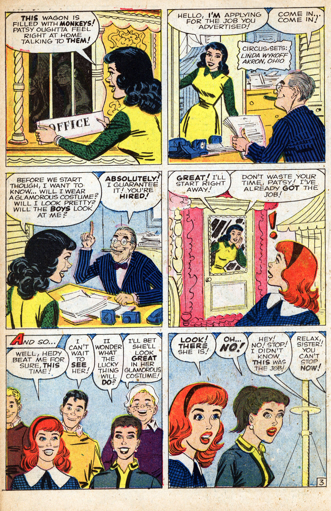 Read online Patsy and Hedy comic -  Issue #71 - 22