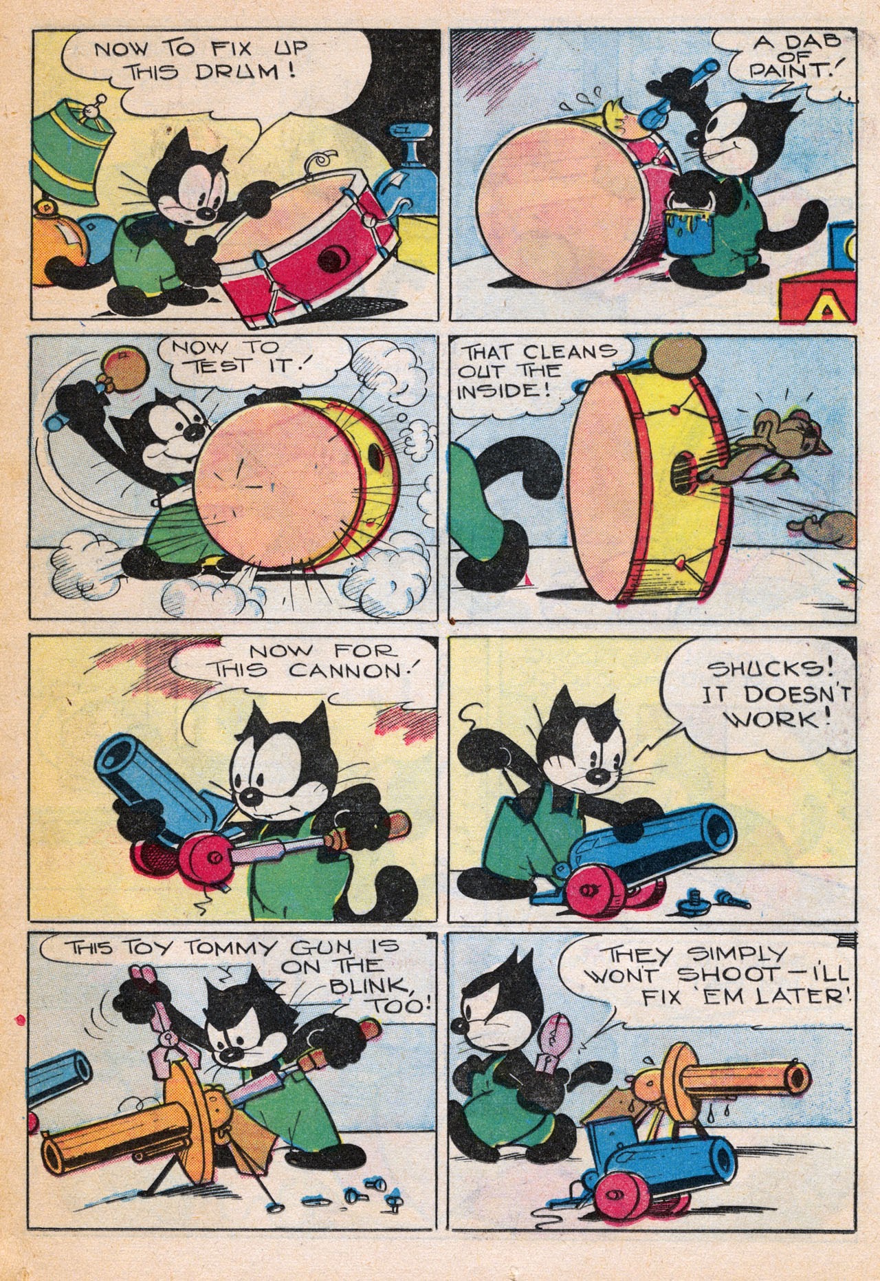 Read online Felix the Cat (1948) comic -  Issue #19 - 37