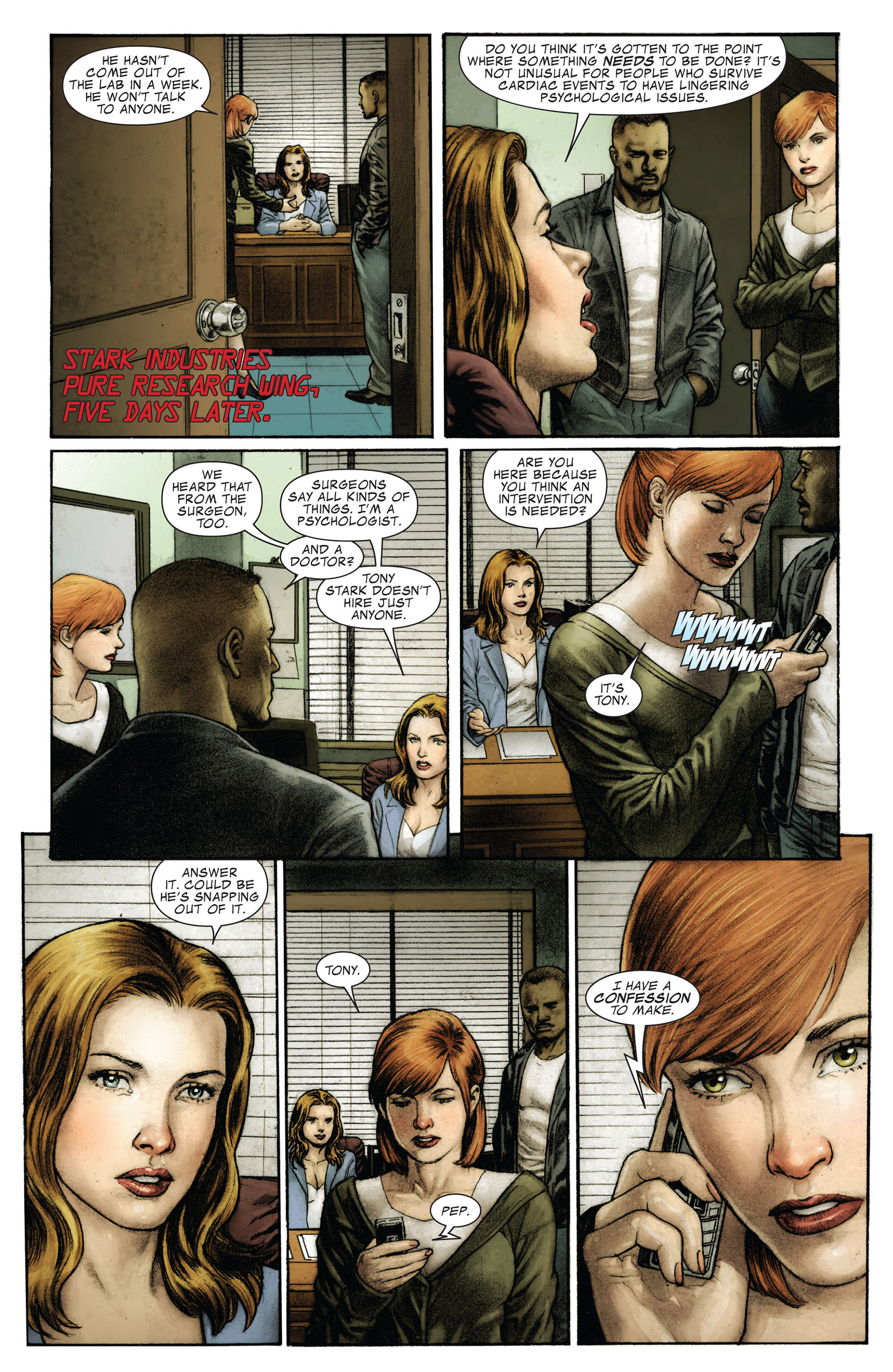 Read online Iron Man: Rapture comic -  Issue #1 - 16