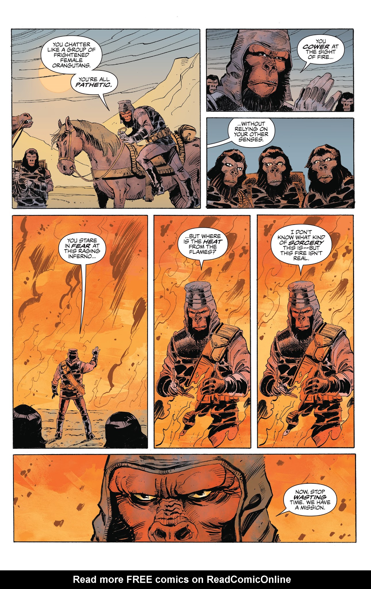 Read online Planet of the Apes: Ursus comic -  Issue #3 - 4