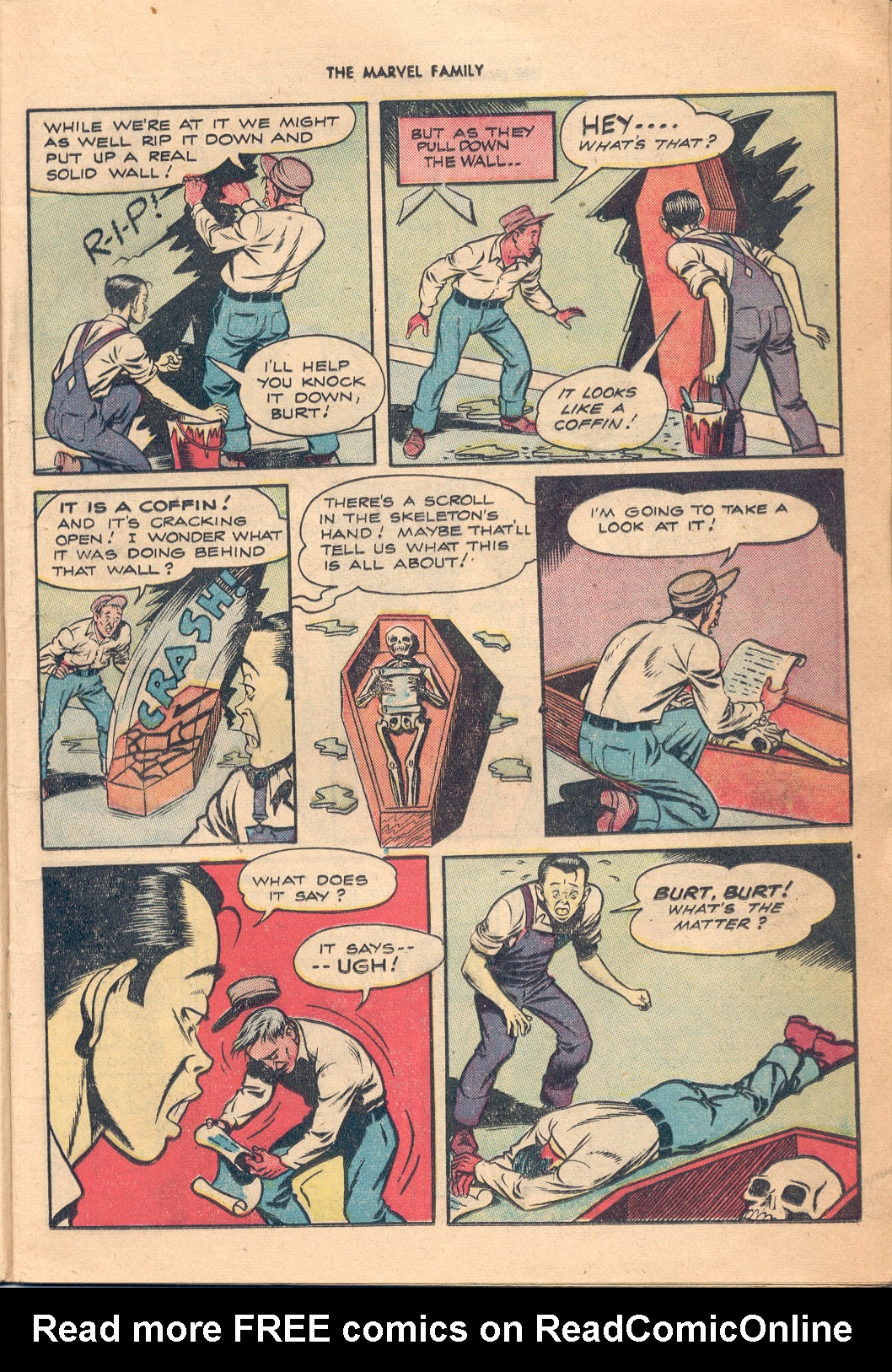 Read online The Marvel Family comic -  Issue #16 - 18