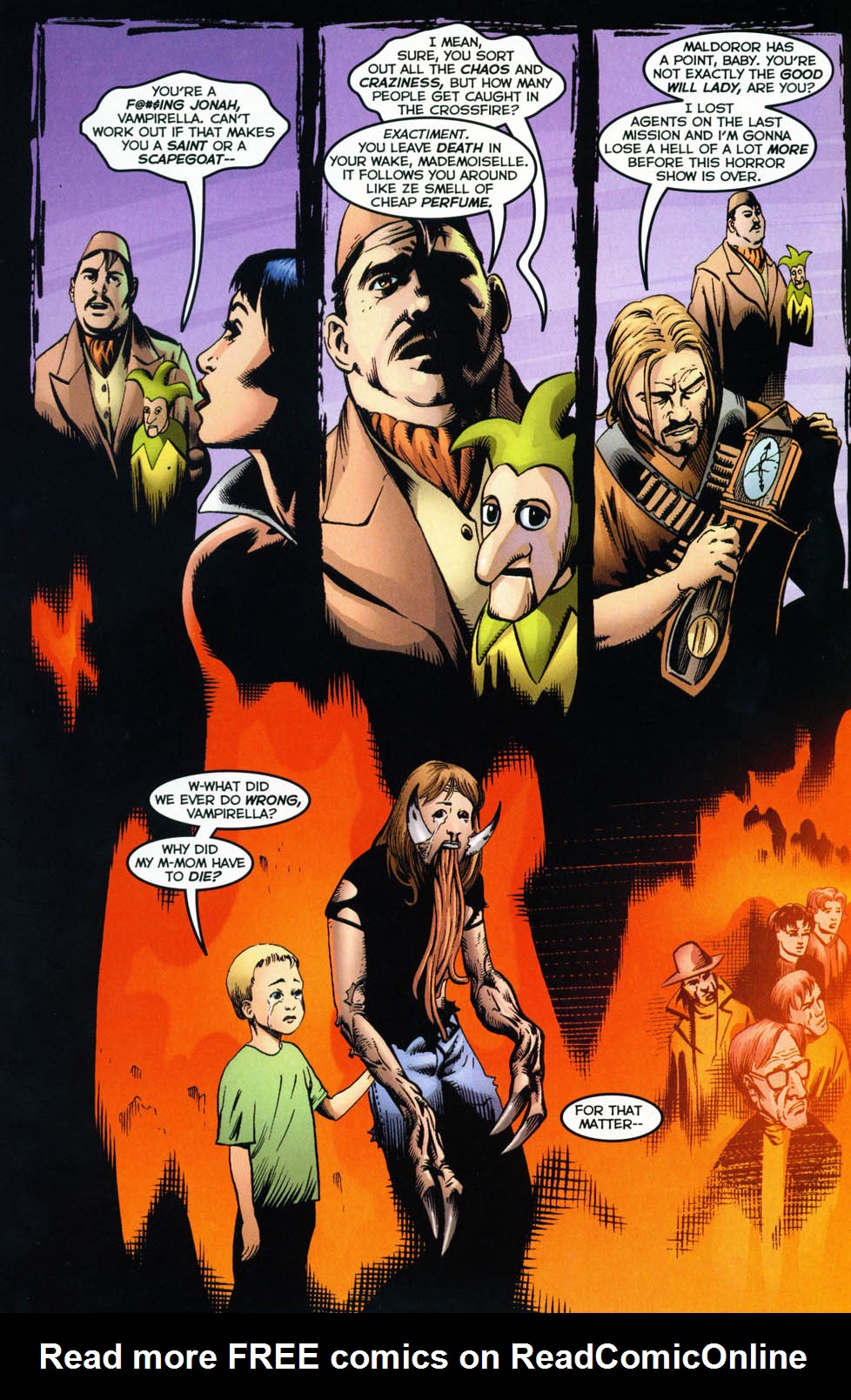 Read online Vampirella (2001) comic -  Issue #20 - 13