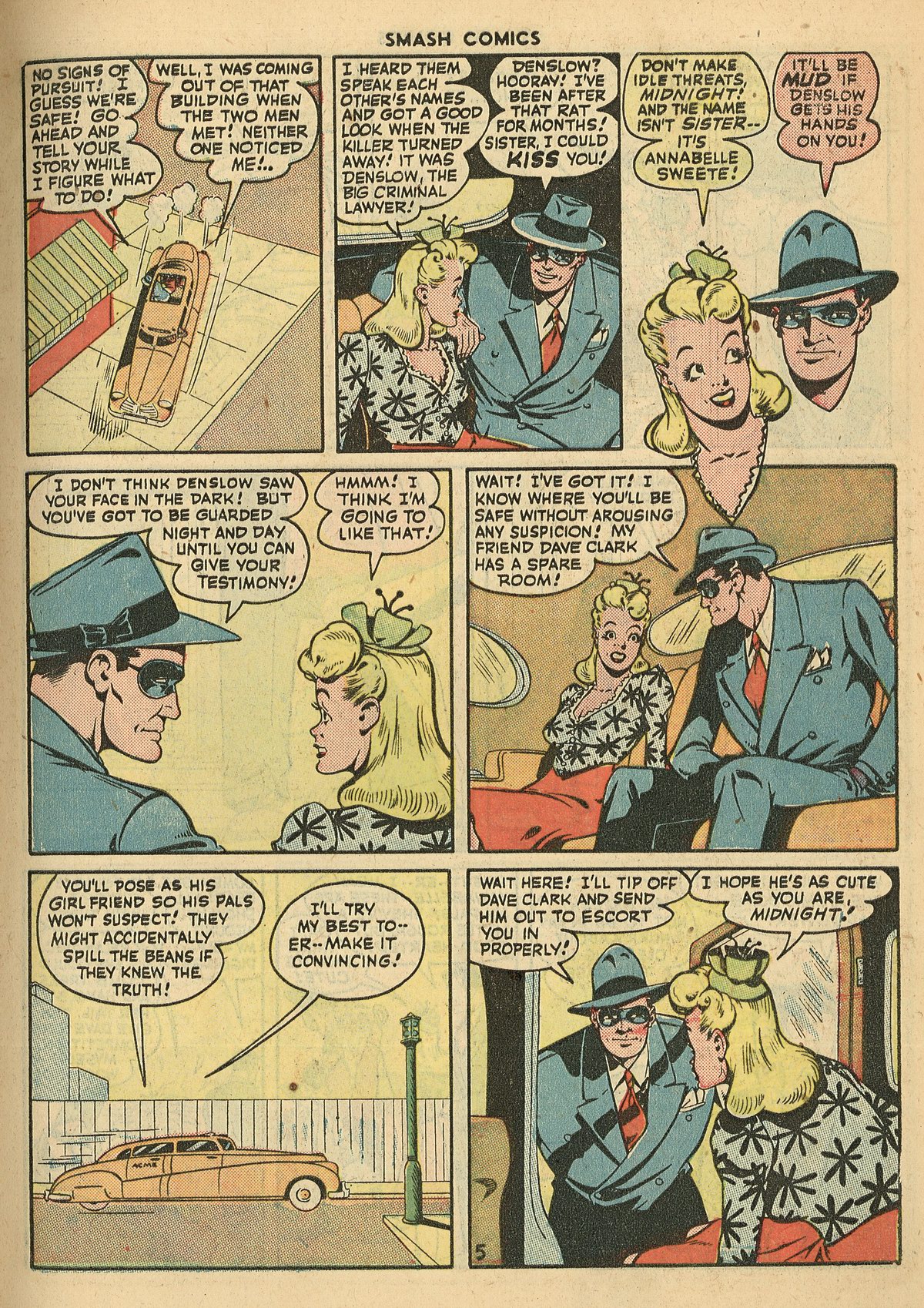 Read online Smash Comics comic -  Issue #67 - 7