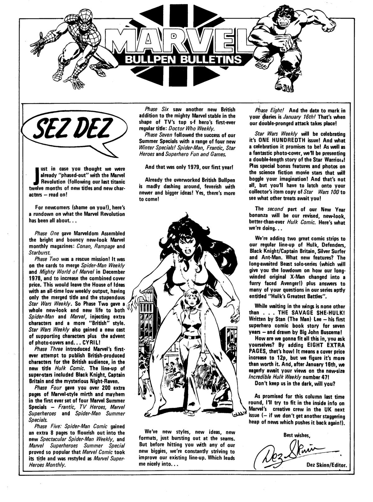 Read online Star Wars Weekly comic -  Issue #99 - 21