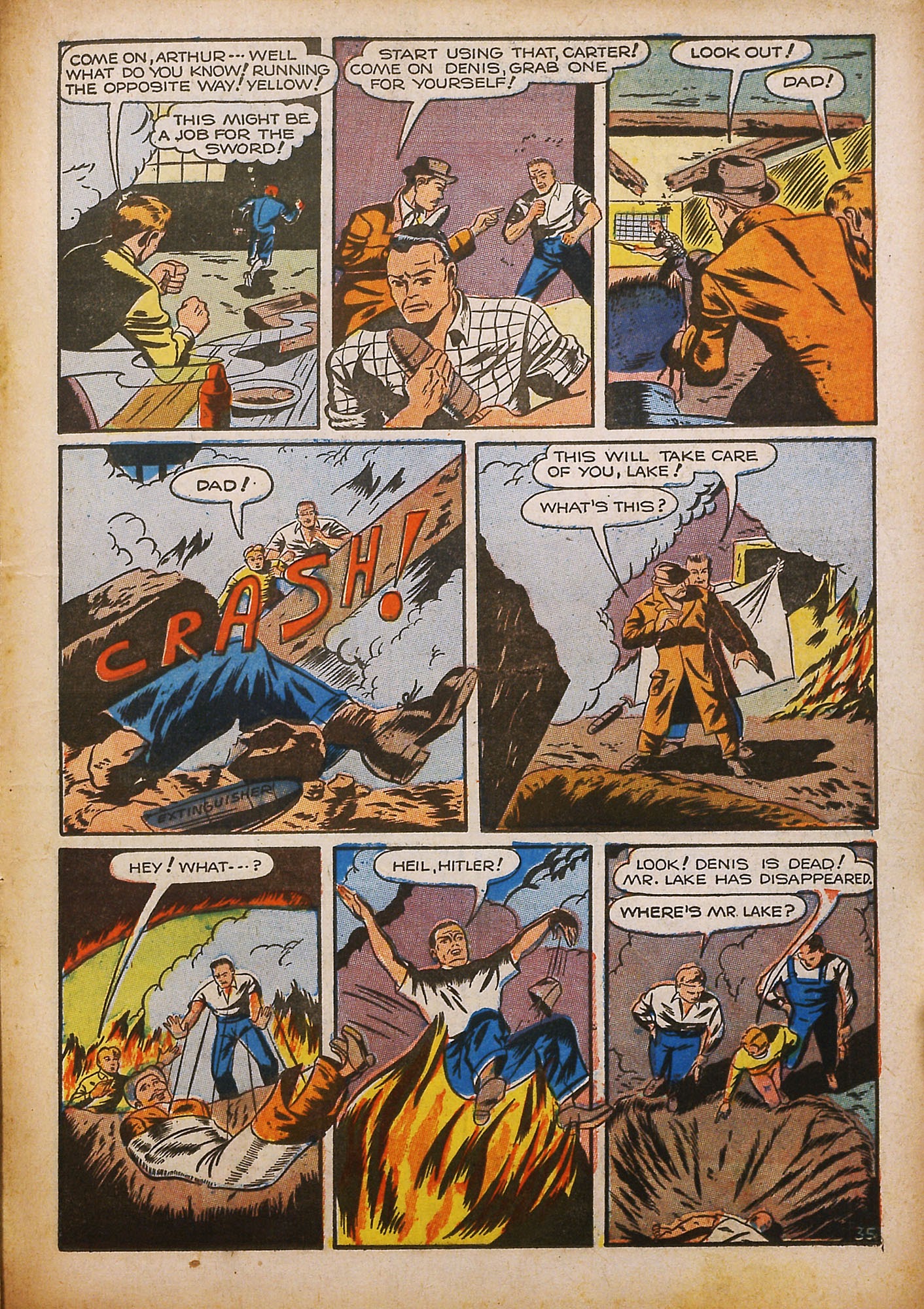 Read online Super-Mystery Comics comic -  Issue #15 - 36