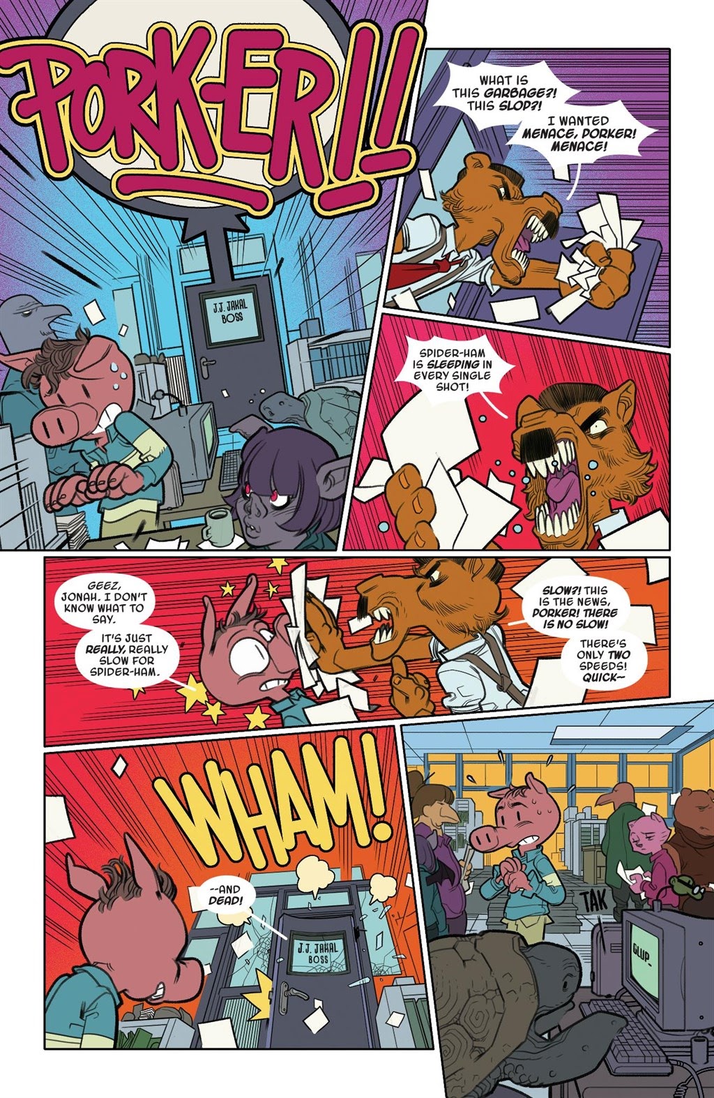 Read online Spider-Man: Spider-Verse comic -  Issue # Spider-Ham - 70