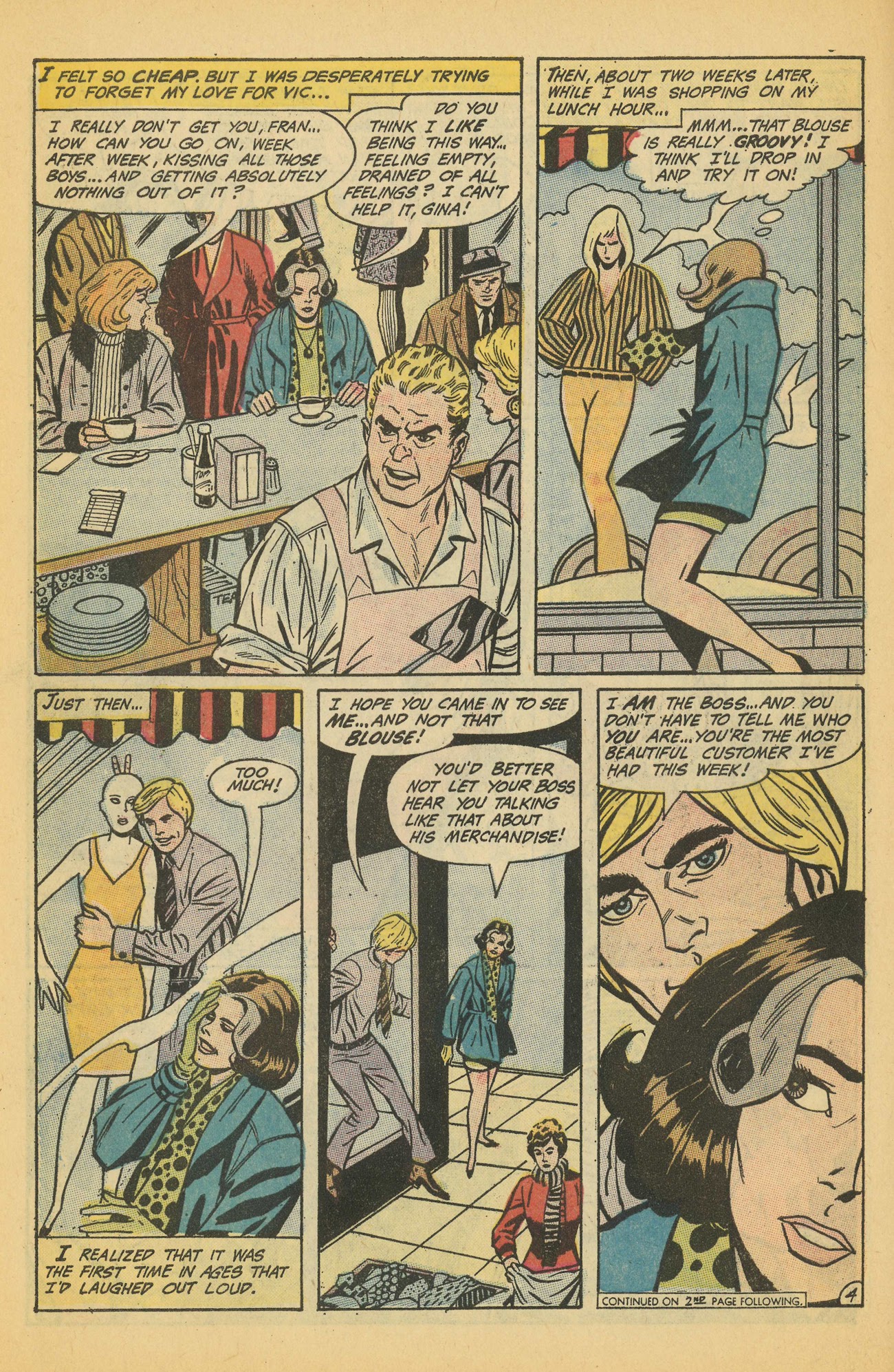 Read online Heart Throbs comic -  Issue #131 - 6