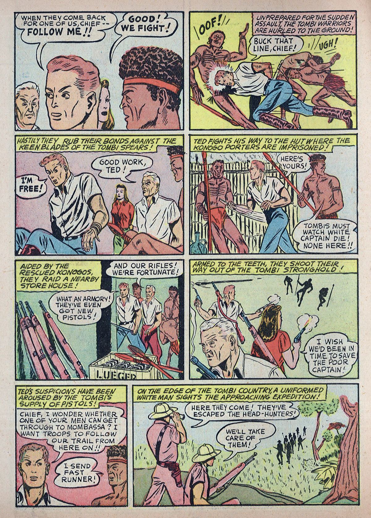 Read online Exciting Comics comic -  Issue #3 - 18