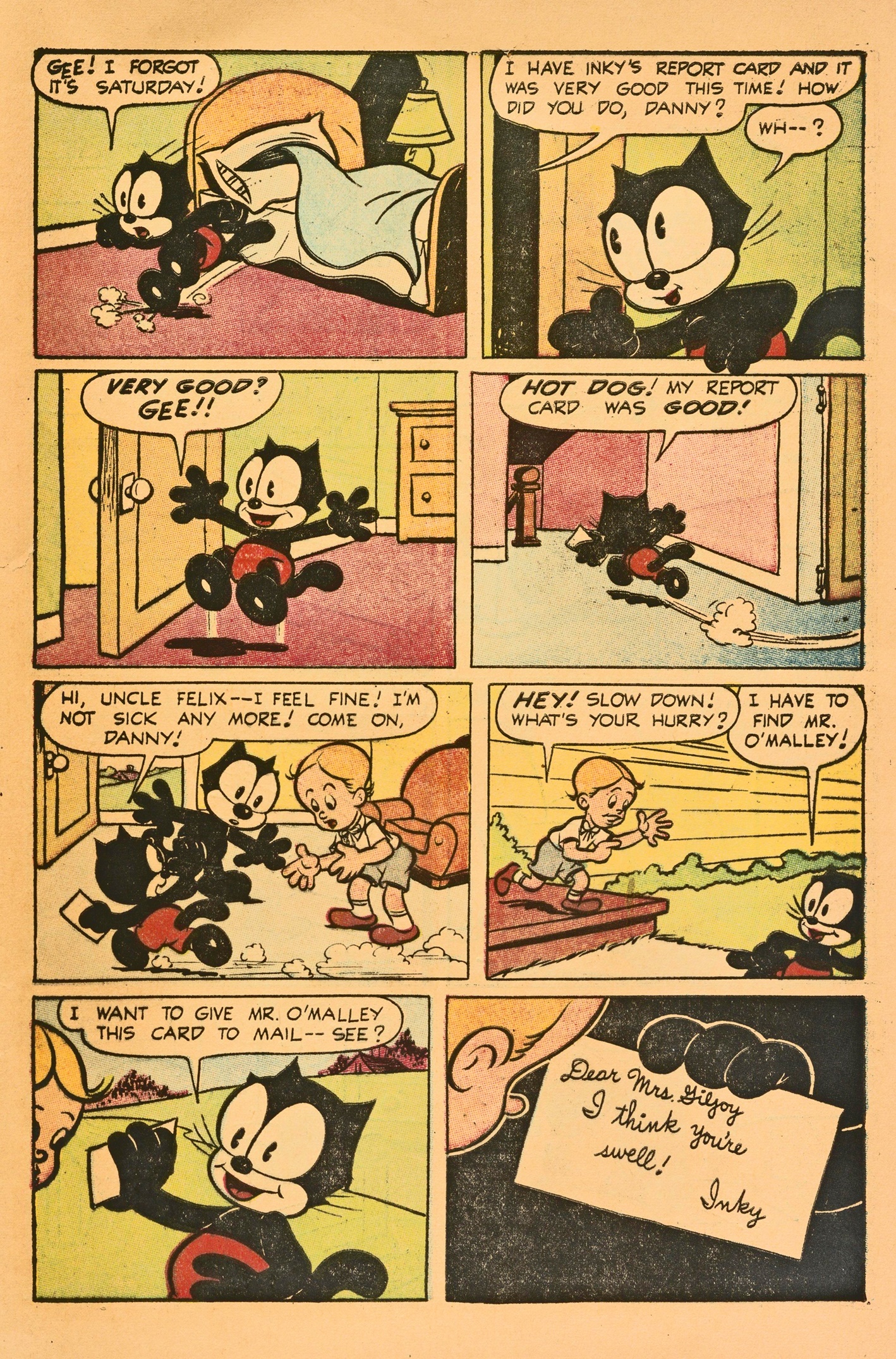 Read online Felix the Cat (1951) comic -  Issue #61 - 9
